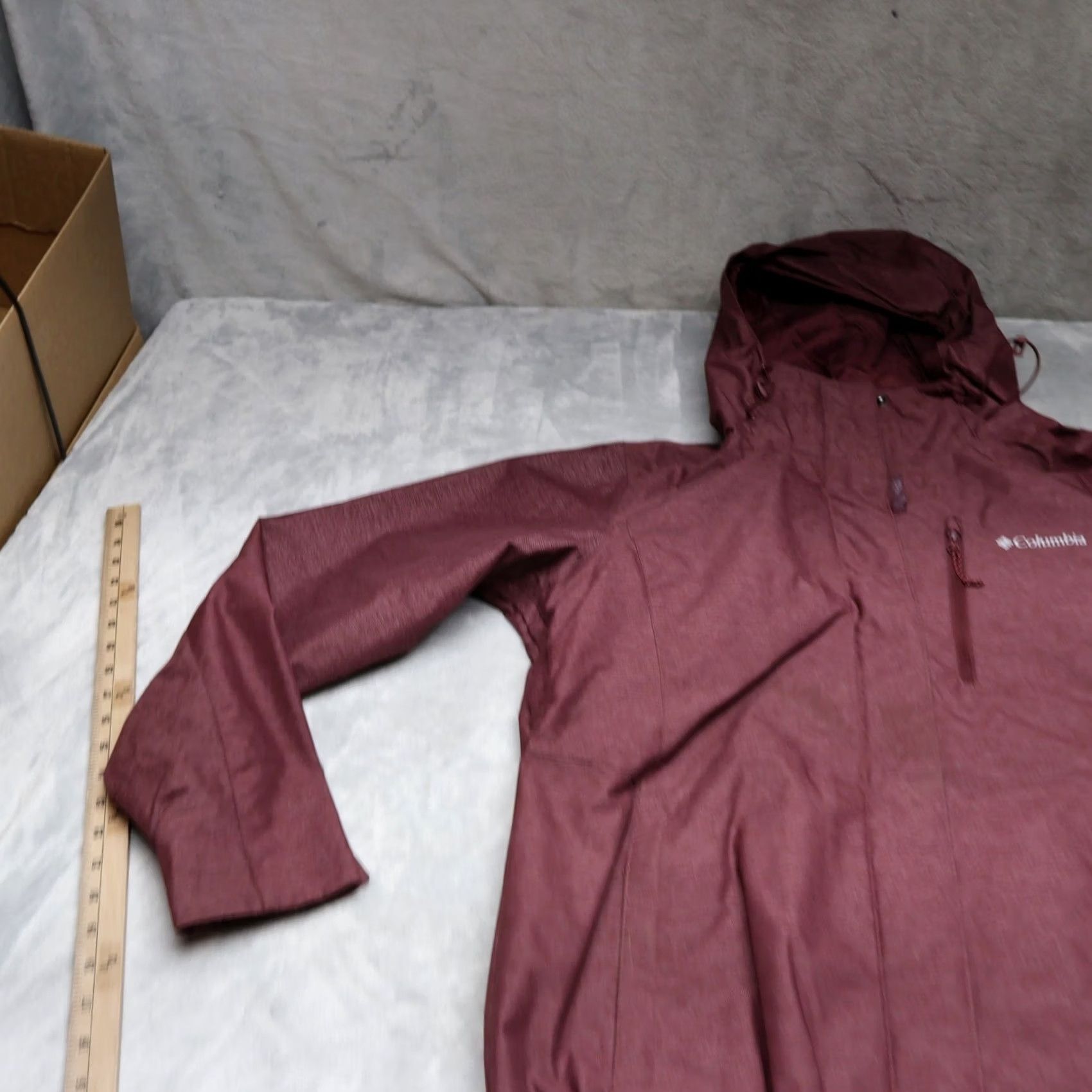 Rains Columbia Womens Large Red Whirlibird IV Waterproof Rain Wind 3in1 Softshell Jacket Size L / US 10 / IT 46 - 2 Thumbnail