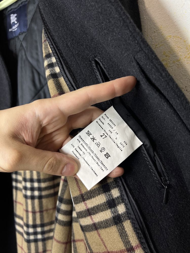Burberry Vintage Burberry Wool Cashemere Coat Size US L / EU 52-54 / 3 - 5 Thumbnail