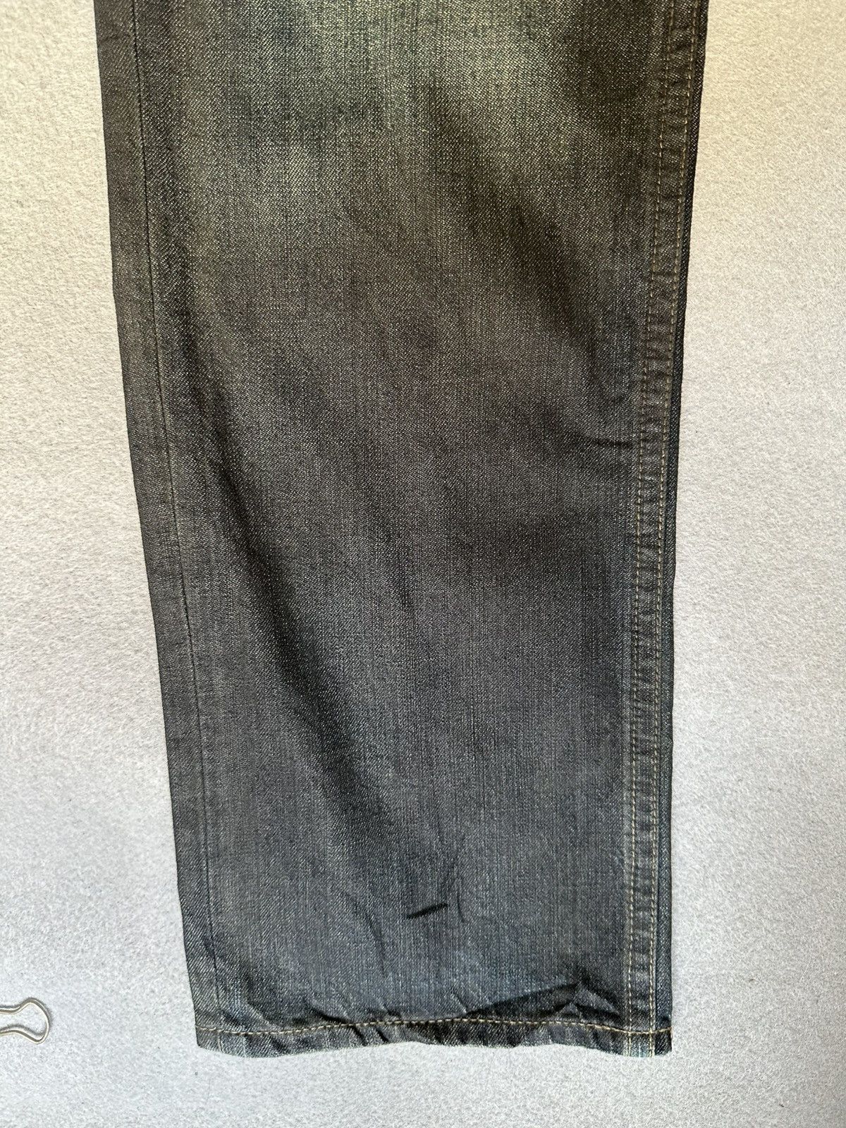 Japanese Brand Nationality + Name II Crosbec Waxed Denim Size US 33 - 5 Thumbnail