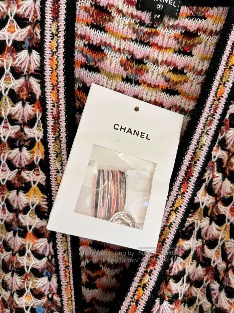 Chanel Chanel Kadar Series Heavy Industry Knitted Cardigan coat Size XS / US 0-2 / IT 36-38 - 9 Thumbnail