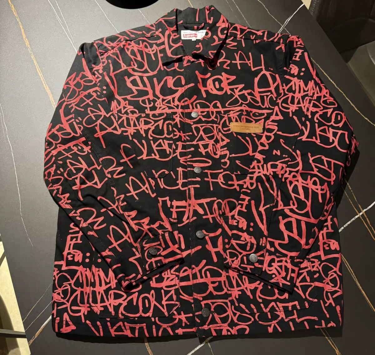 Varsity Jacket Supreme Comme Des Garcons Coats Supreme Supreme