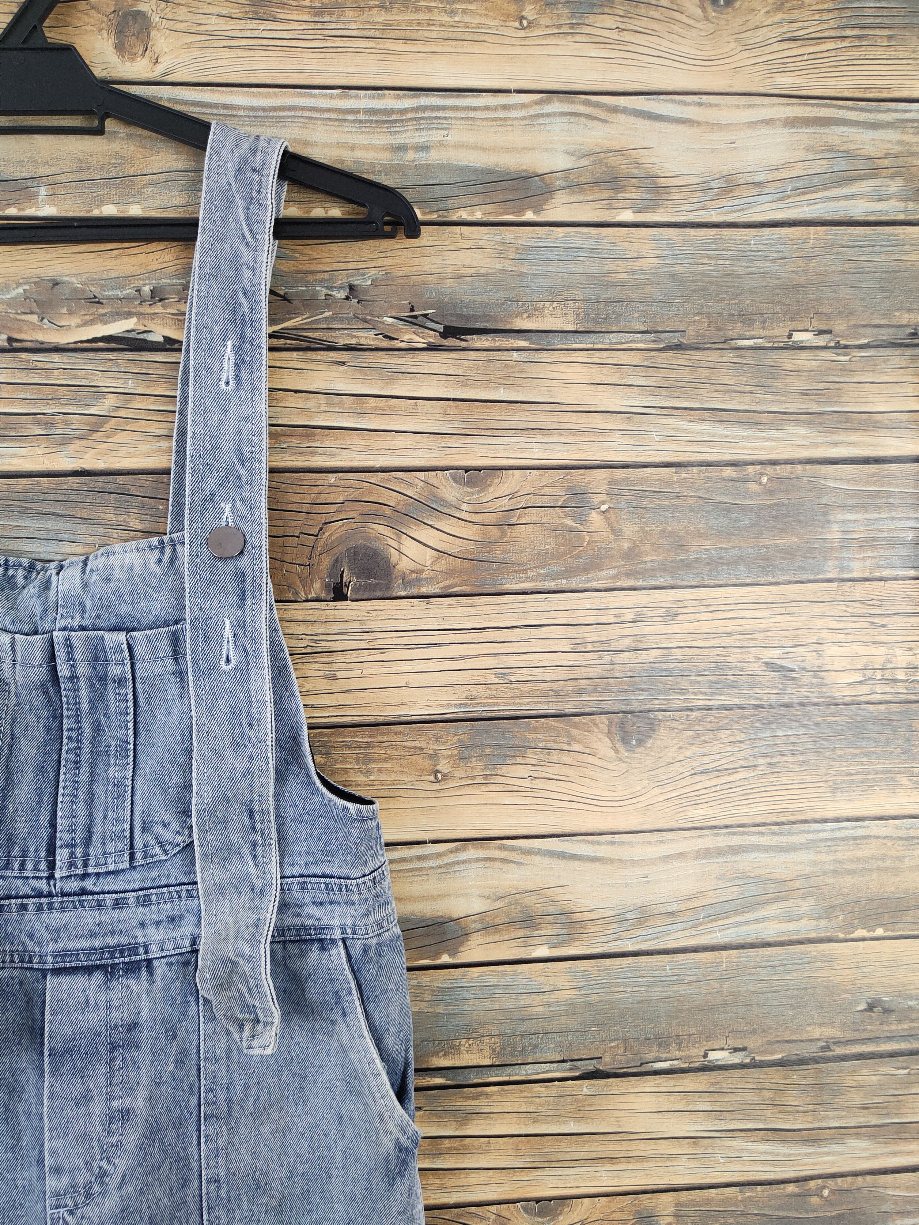 Japanese Brand × Vintage Very rare 💥Japanese Brand Blue Denim Jumpsuits Size 31" - 4 Thumbnail