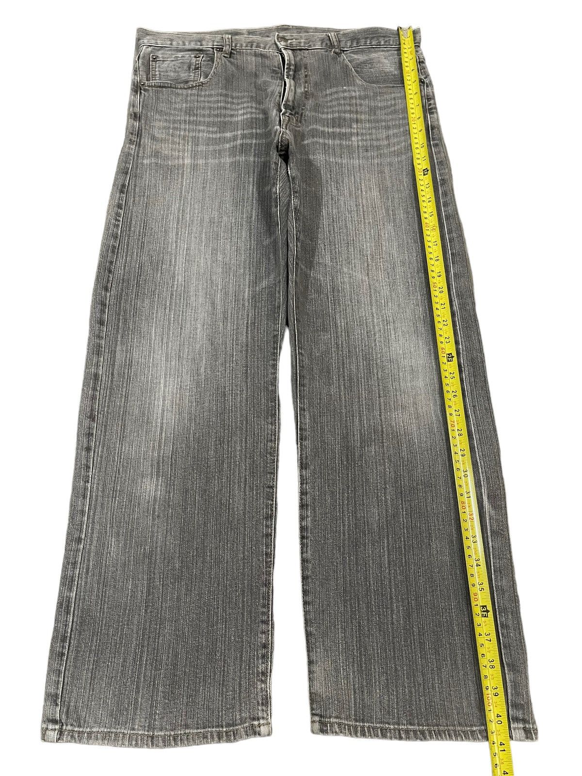 Denime Vintage Japanese Brand Faded Wash Style Loose Jeans Size US 36 / EU 52 - 12 Thumbnail