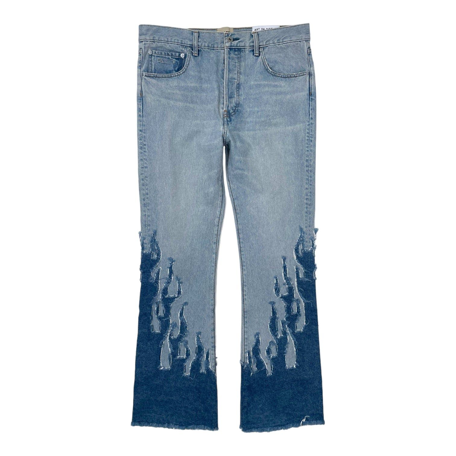 Gallery Dept Flared Jeans | Grailed