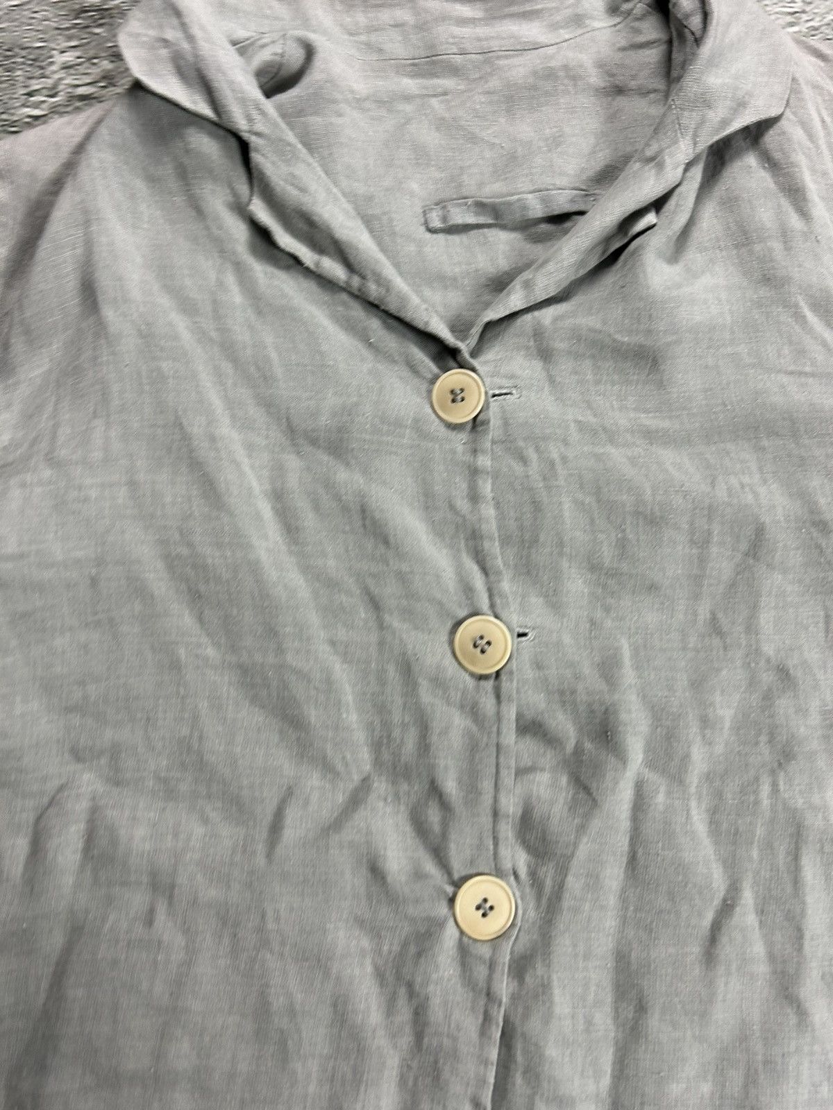 Rundholz Rundholz Shirt Button-up grey with pockets Size S / US 4 / IT 40 - 10 Thumbnail