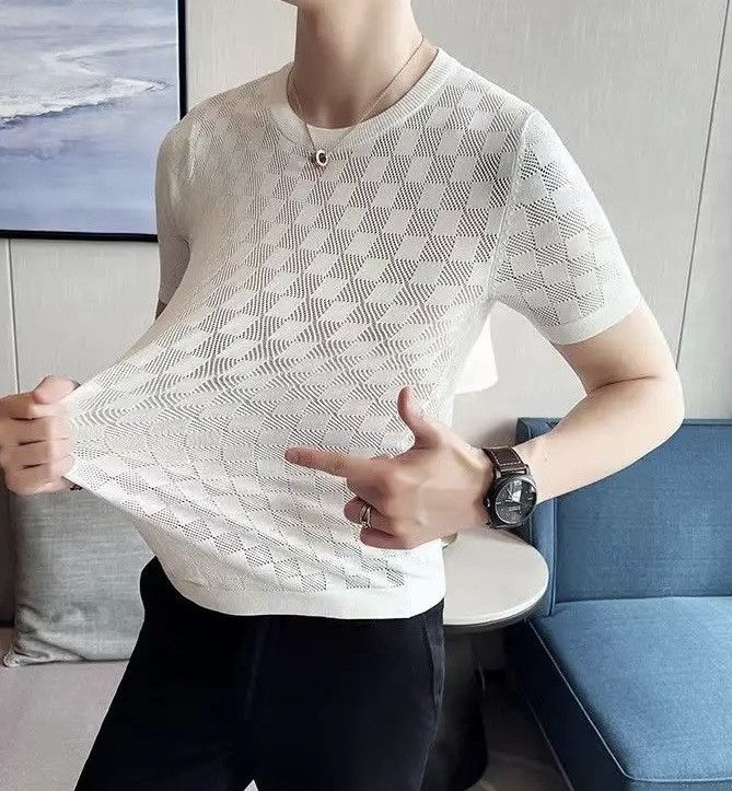 Other Streetwear Casual Men's Summer Short Sleeve T-shirt Size US XL / EU 56 / 4 - 3 Thumbnail