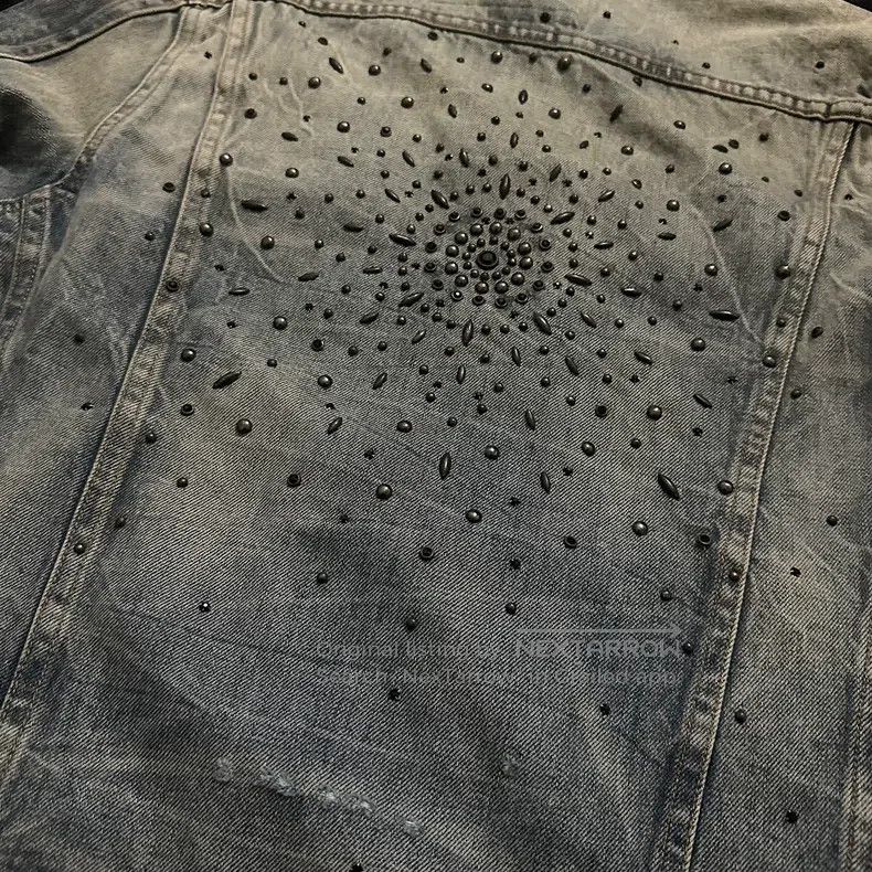 Amiri Amiri Size M Vintage Studded Trucker Size US M / EU 48-50 / 2 - 6 Thumbnail