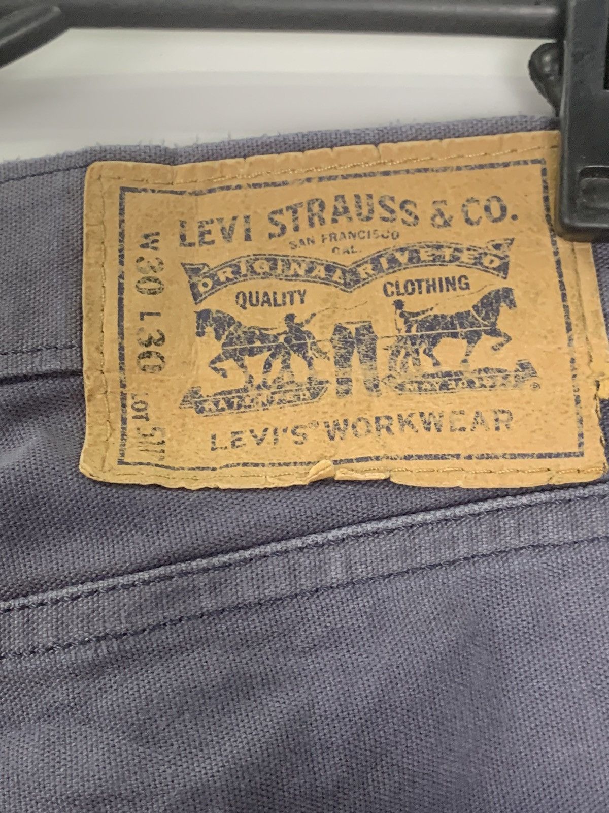 Levi's × Vintage Vintage Levis cargo pant Size US 32 / EU 48 - 15 Thumbnail