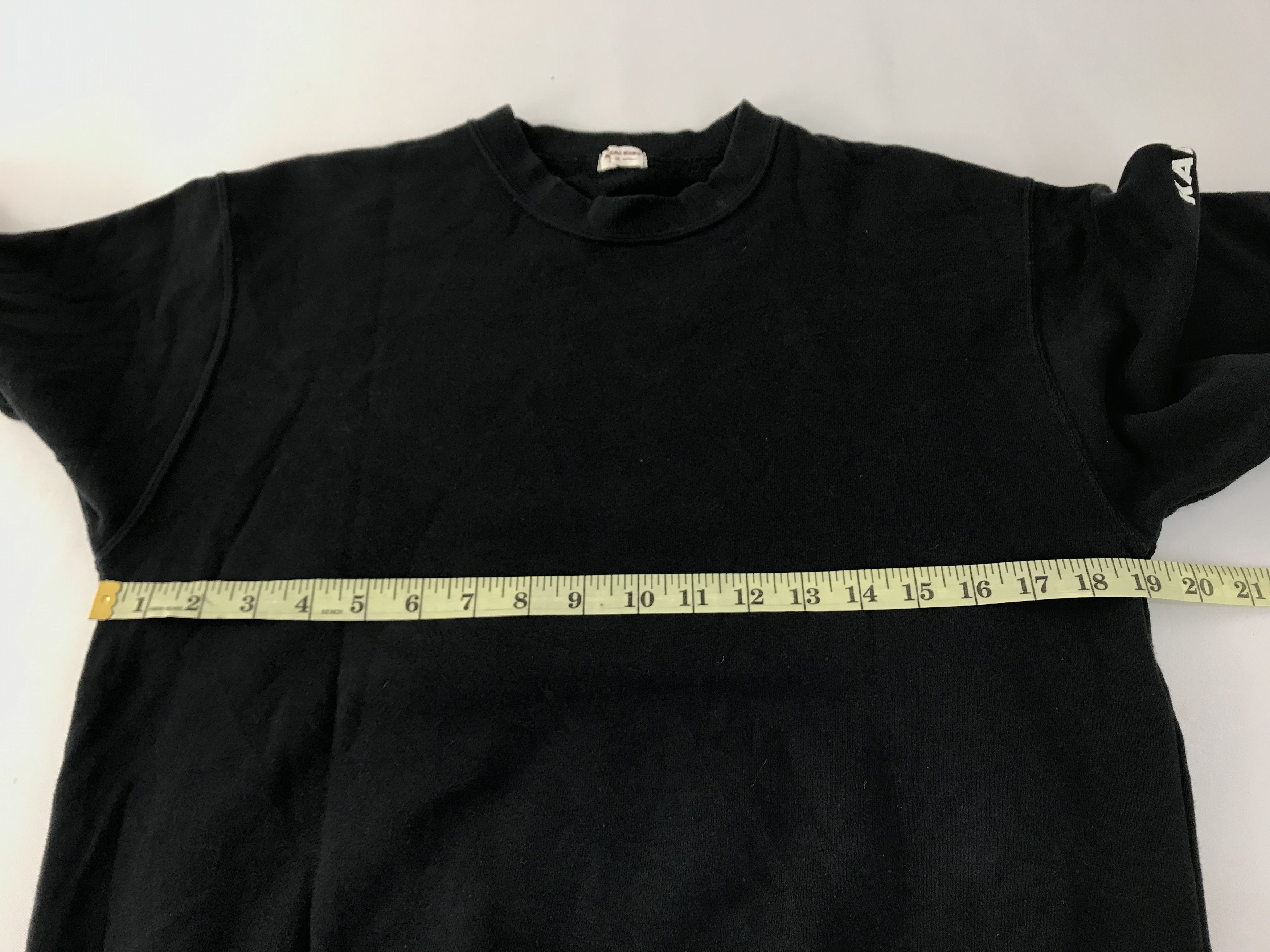 Japanese Brand Kansai Yamamoto Kids Kanji Script Art Big Logo Pull Over Size US M / EU 48-50 / 2 - 7 Thumbnail