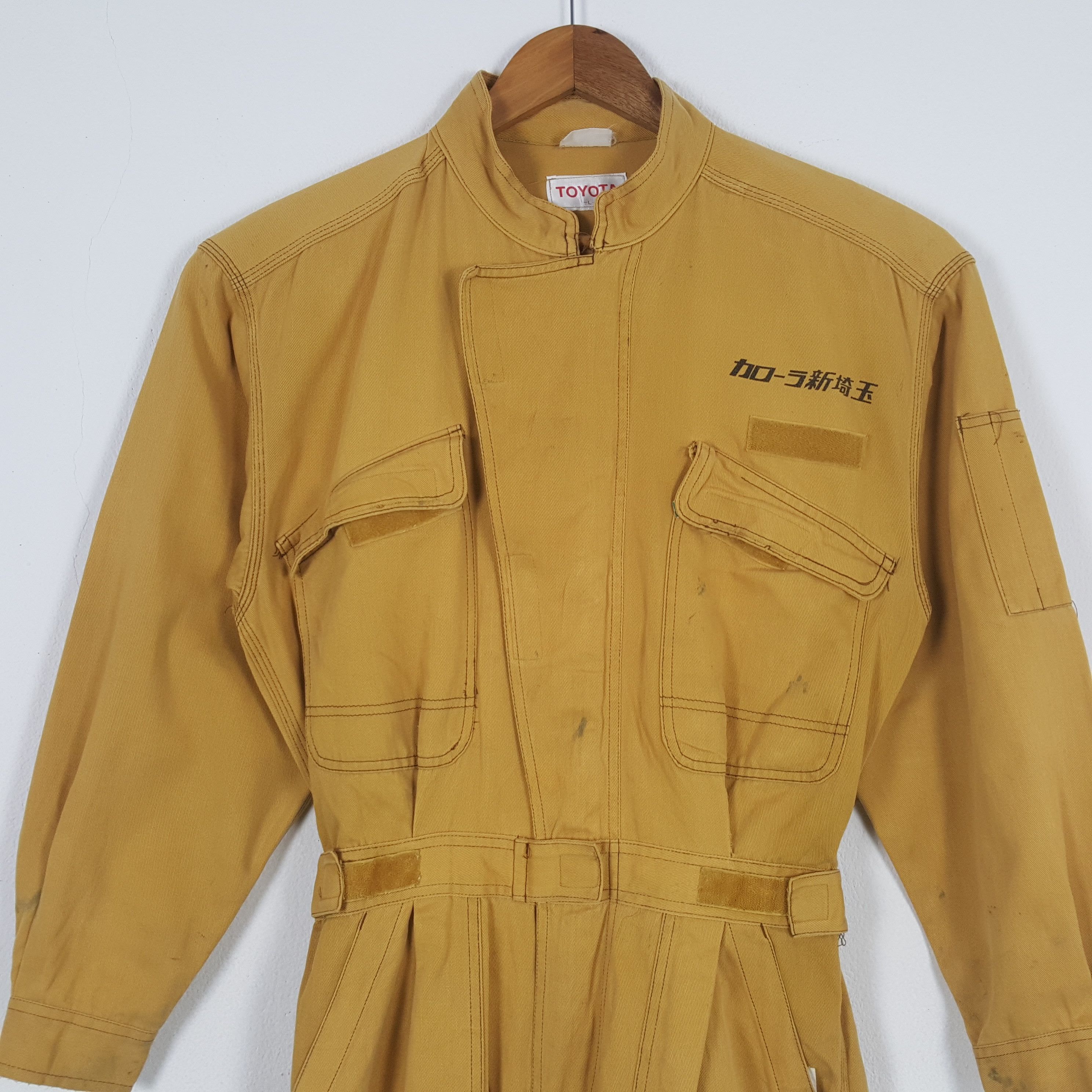 Japanese Brand × Vintage Vintage TOYOTA Racing Team Motorsport Coverall Jacket C286N3 Size US M / EU 48-50 / 2 - 4 Thumbnail