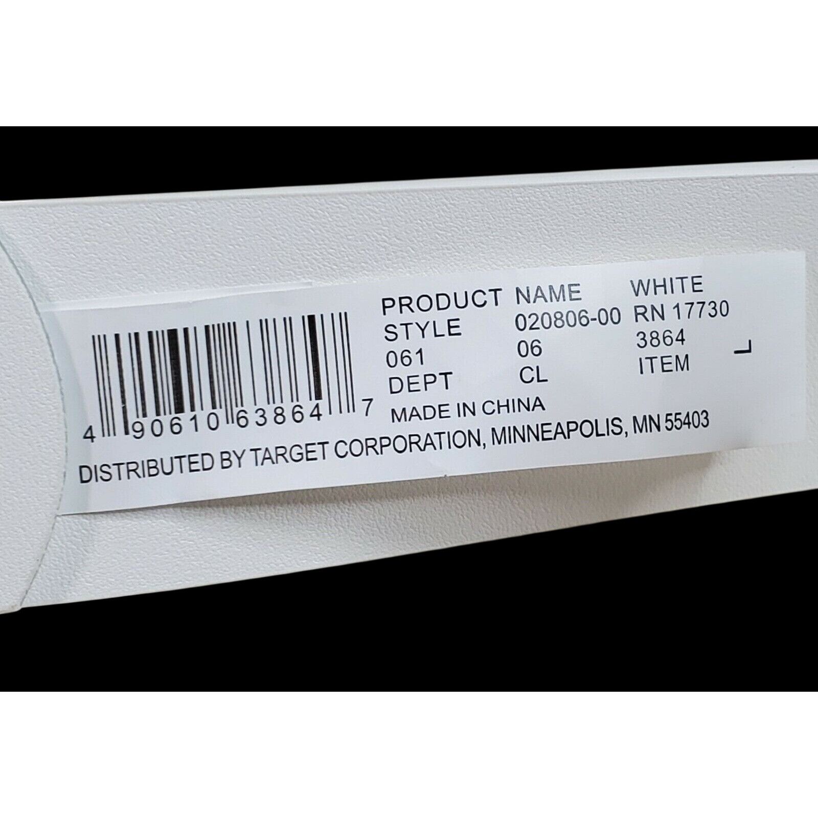 Other White Bonded Leather Belt With Woven Buckle By A New Day - S Size ONE SIZE - 9 Thumbnail