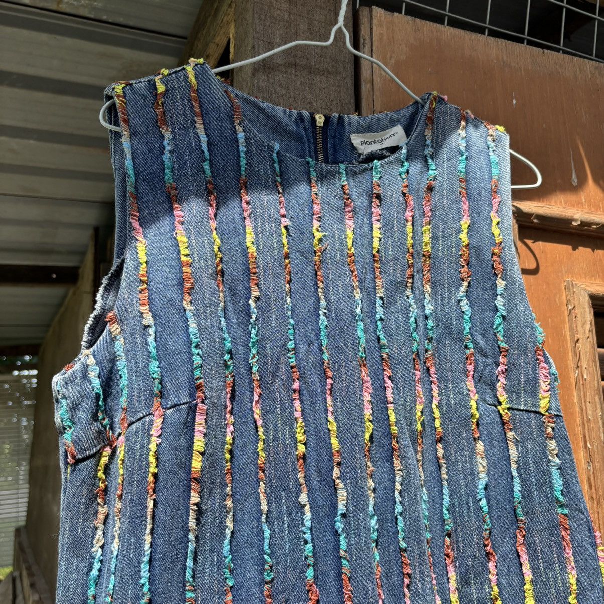 Issey Miyake PLANTATION ISSEY MIYAKE SLEEVELESS LONG DRESS Size L / US 10 / IT 46 - 1 Thumbnail