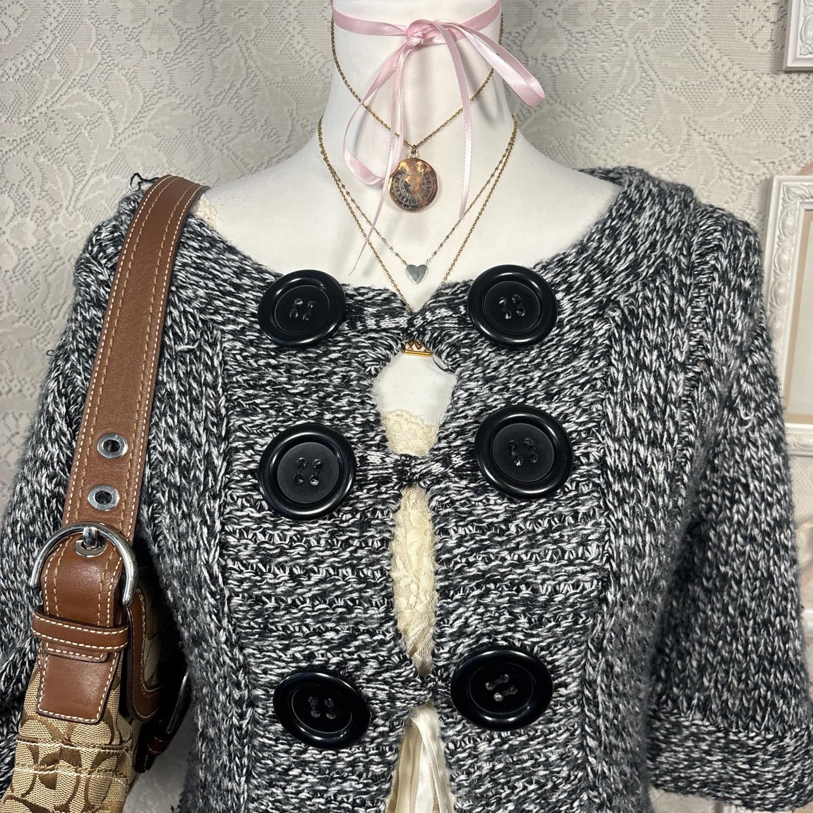 Other y2k vintage cozy button up cardigan Size M / US 6-8 / IT 42-44 - 4 Thumbnail