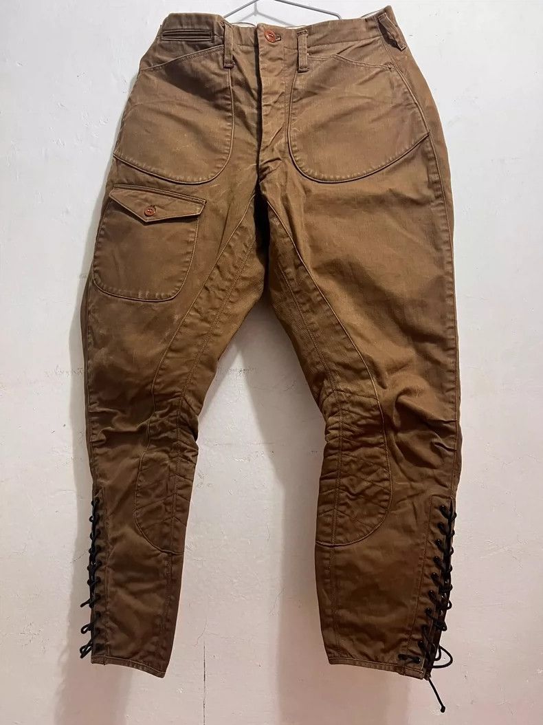 Freewheelers Heavy Duty Breeches in Orange Color Size US 30 / EU 46 - 1 Thumbnail