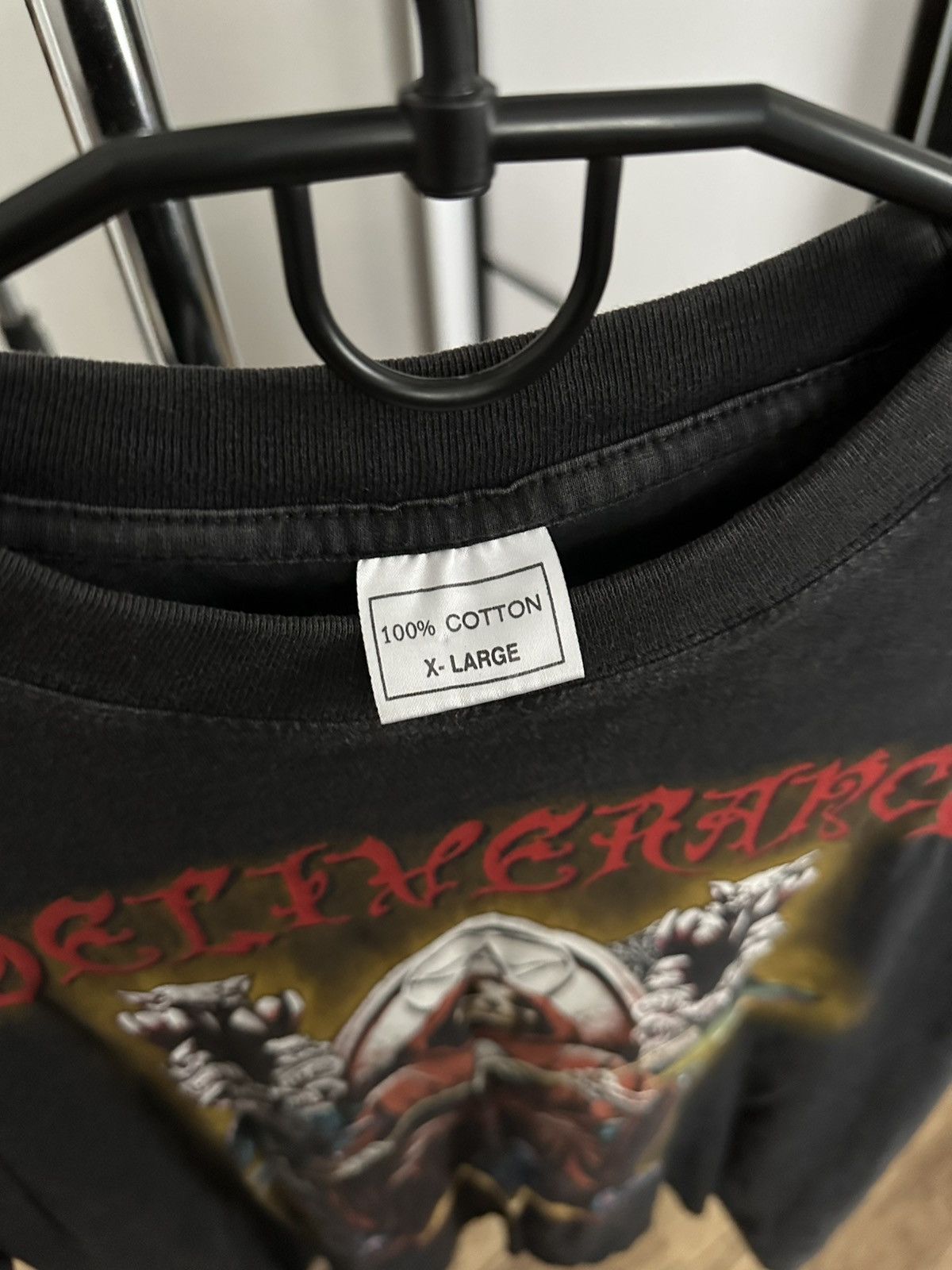 Band Tees Deliverance Satan Devil Vintage Band T-Shirt Tee 90s Spiral Size US XL / EU 56 / 4 - 11 Thumbnail