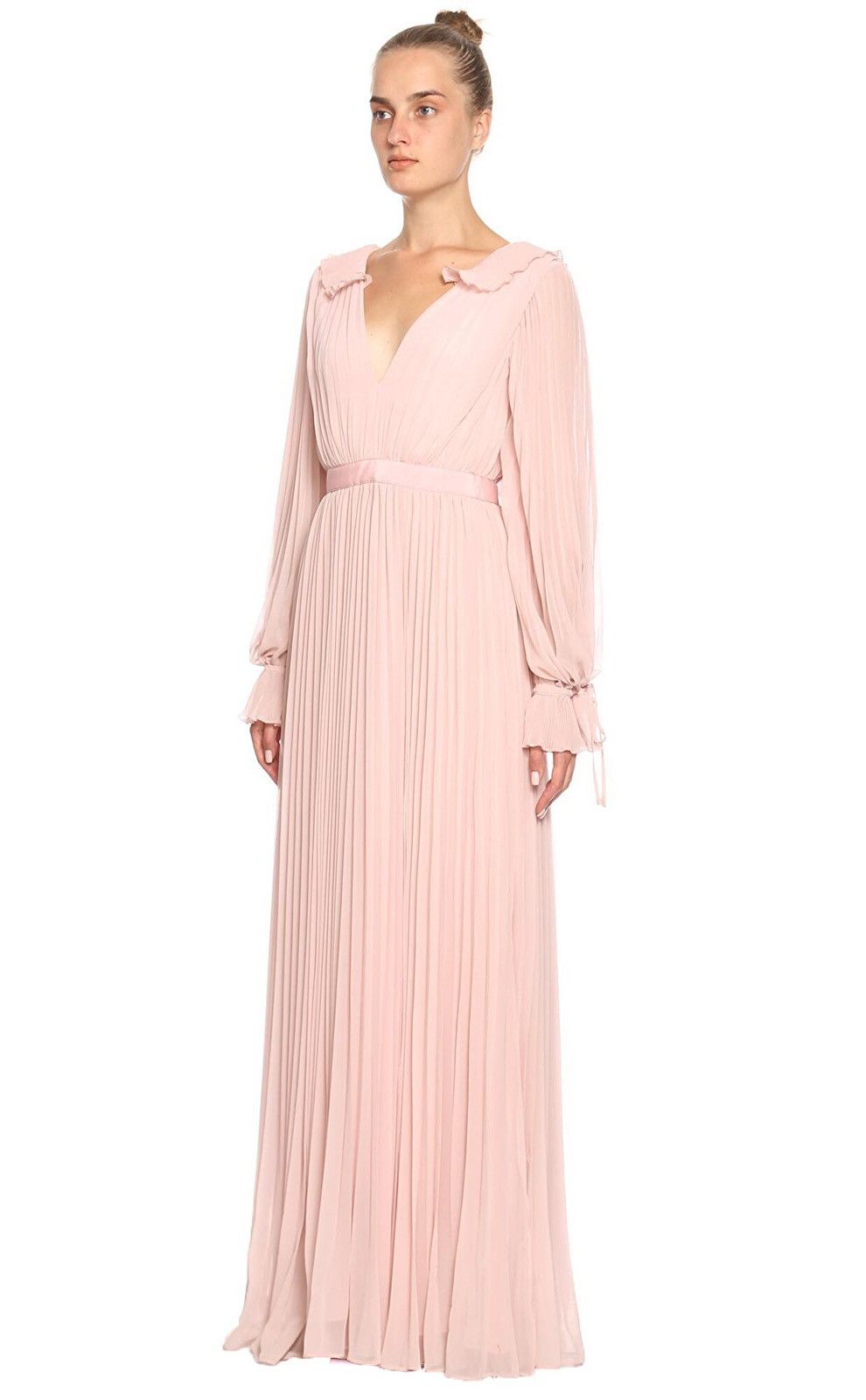 Self-Portrait Self- Portrait powder pink evening long dress Size S / US 4 / IT 40 - 2 Thumbnail