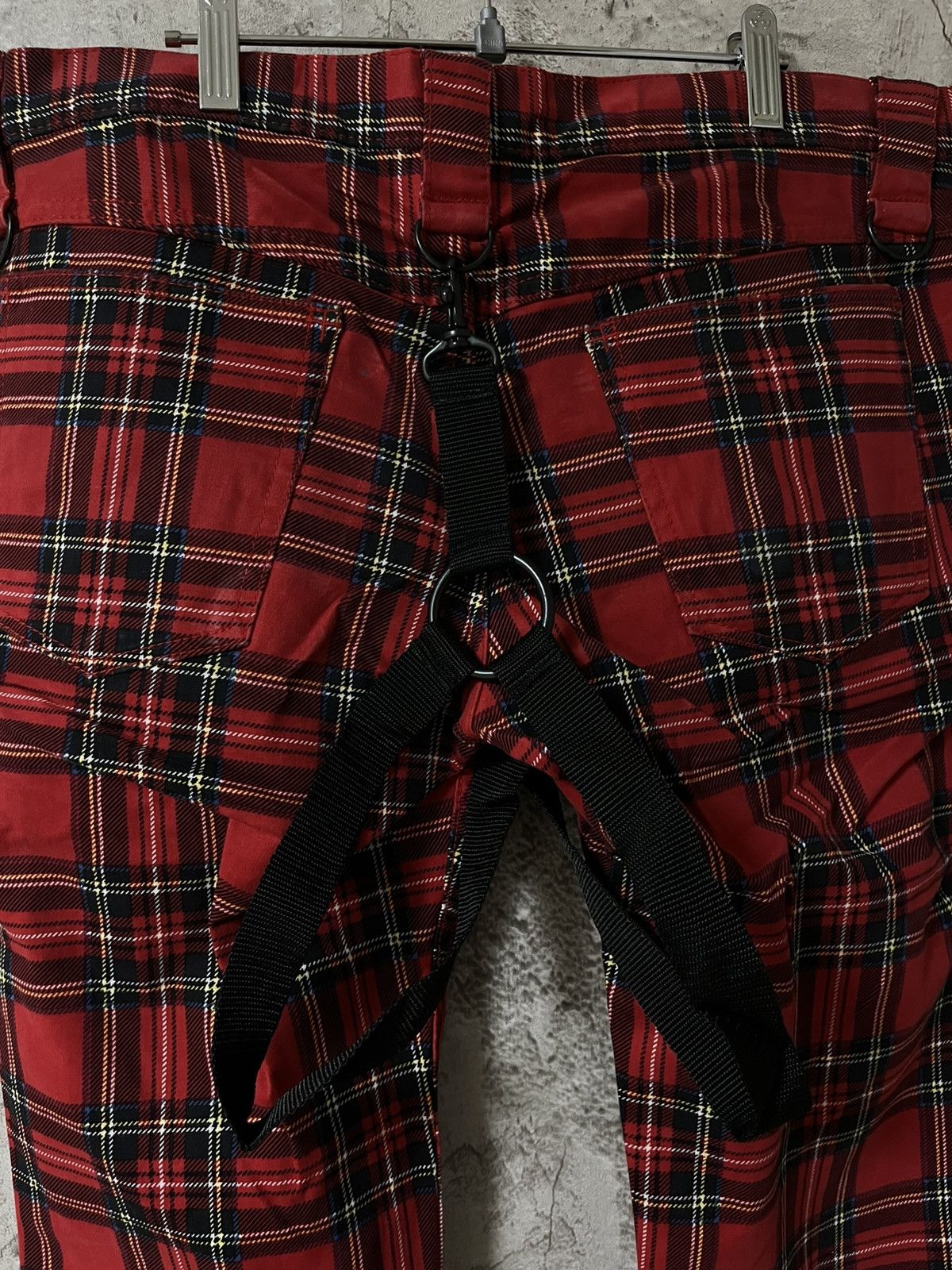 Number (N)ine Number (N)ine Archive Bondage Plaid Check Pants Size US 32 / EU 48 - 4 Thumbnail