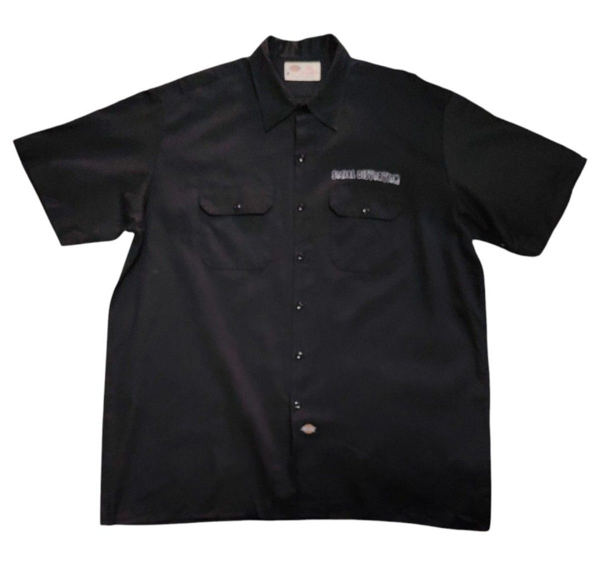 Band Tees Vintage Social Distortion Dickies Work Shirt Size US XXL / EU 58 / 5 - 2 Thumbnail