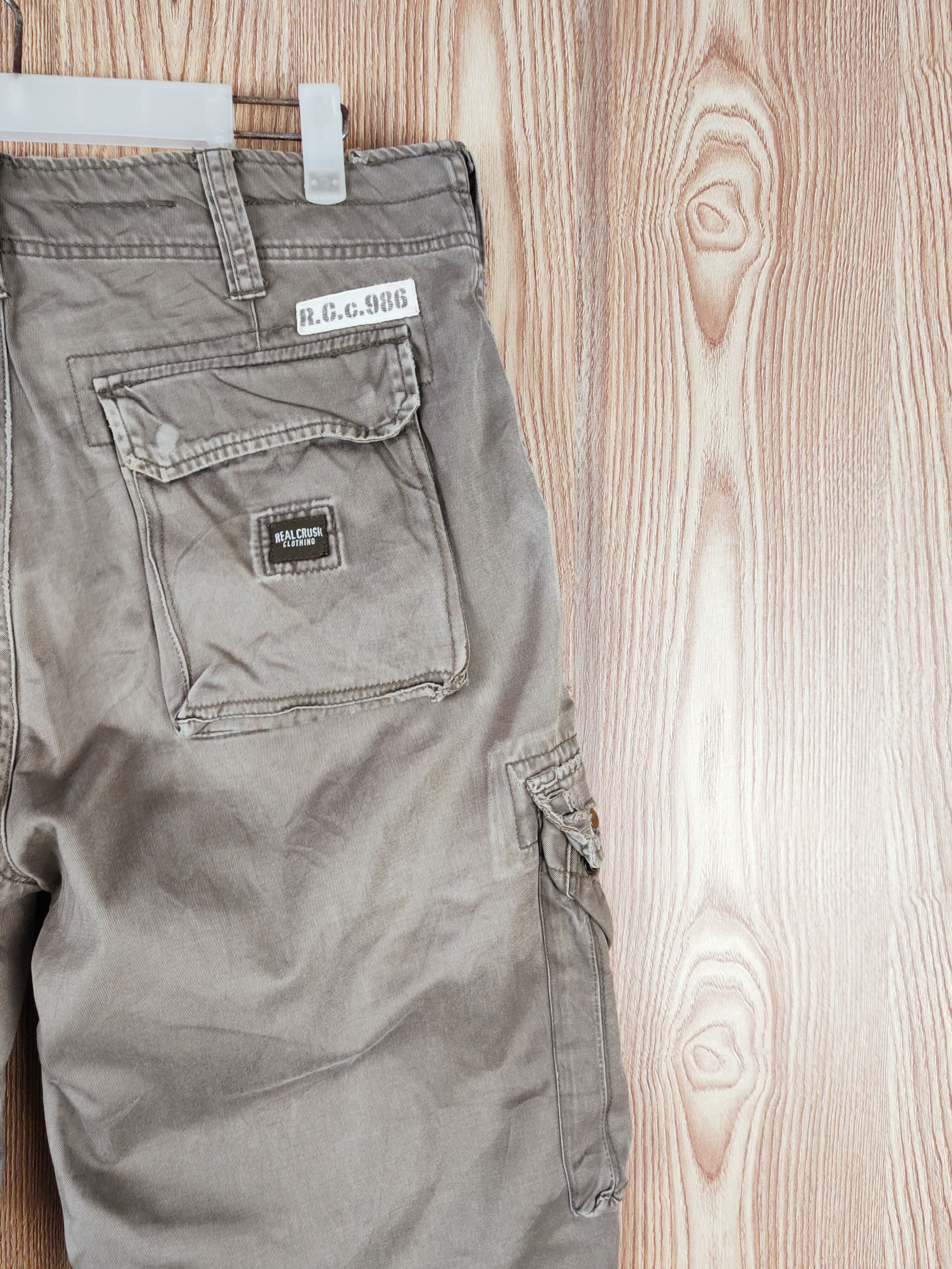 Japanese Brand × Vintage RCC 986 Olive Faded Multi Tactical pocket Cargo Pants Size US 35 - 13 Thumbnail