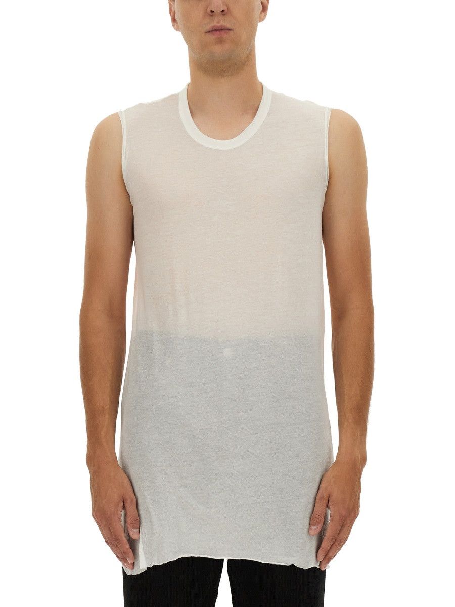 Rick Owens RICK OWENS TOP BASIC - WHITE Size US M / EU 48-50 / 2 - 1 Thumbnail