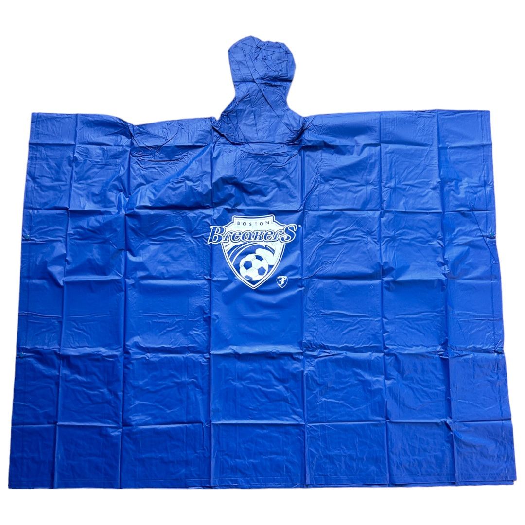 Other Boston Breakers Blue Aqua Sheen Adult Rain Poncho *New* Size US L / EU 52-54 / 3 - 1 Thumbnail
