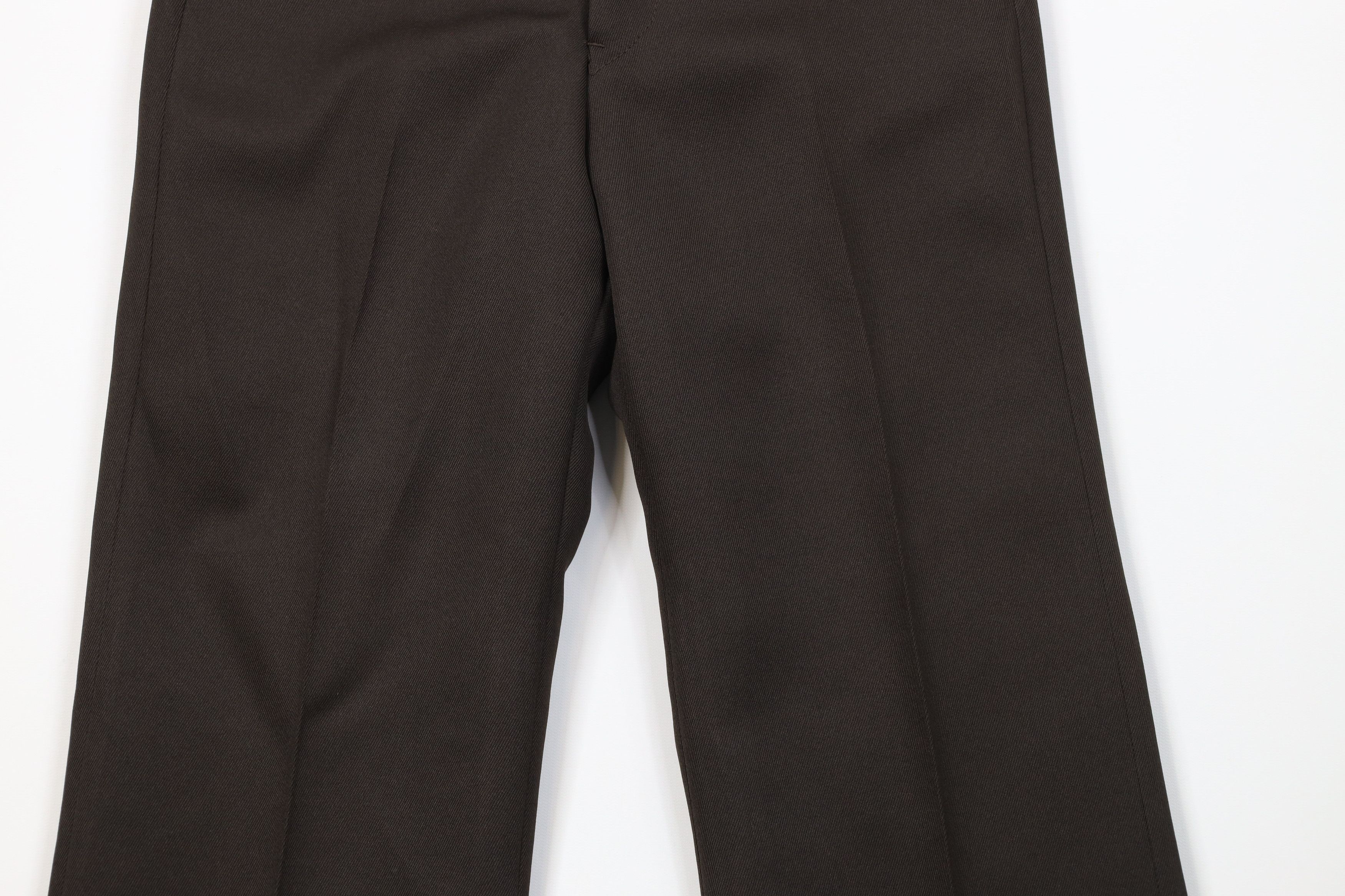 Vintage Vintage 70s Streetwear Flared Wide Leg Chino Pants Brown Size US 28 / EU 44 - 3 Thumbnail