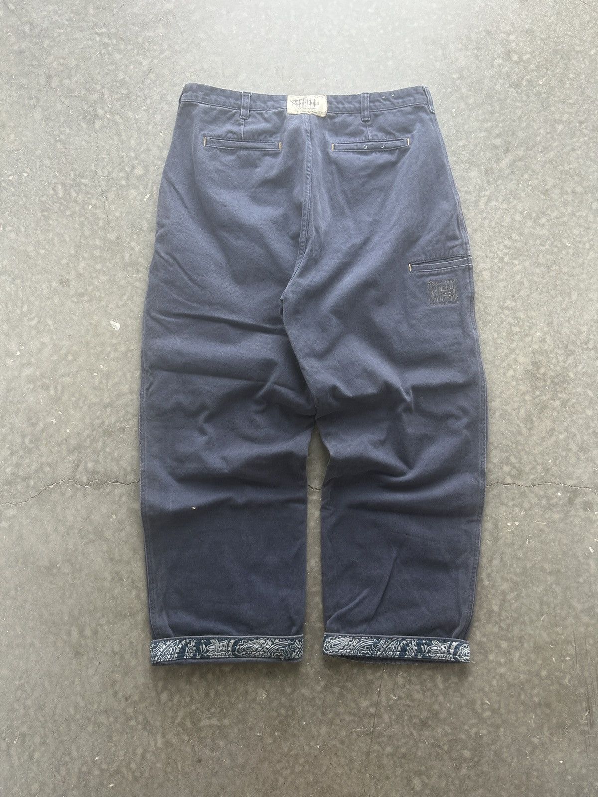 JNCO × Snoop Dogg × Vintage Crazy Vintage Y2K Snoop Dogg Double Knee Jeans Size US 38 / EU 54 - 6 Thumbnail