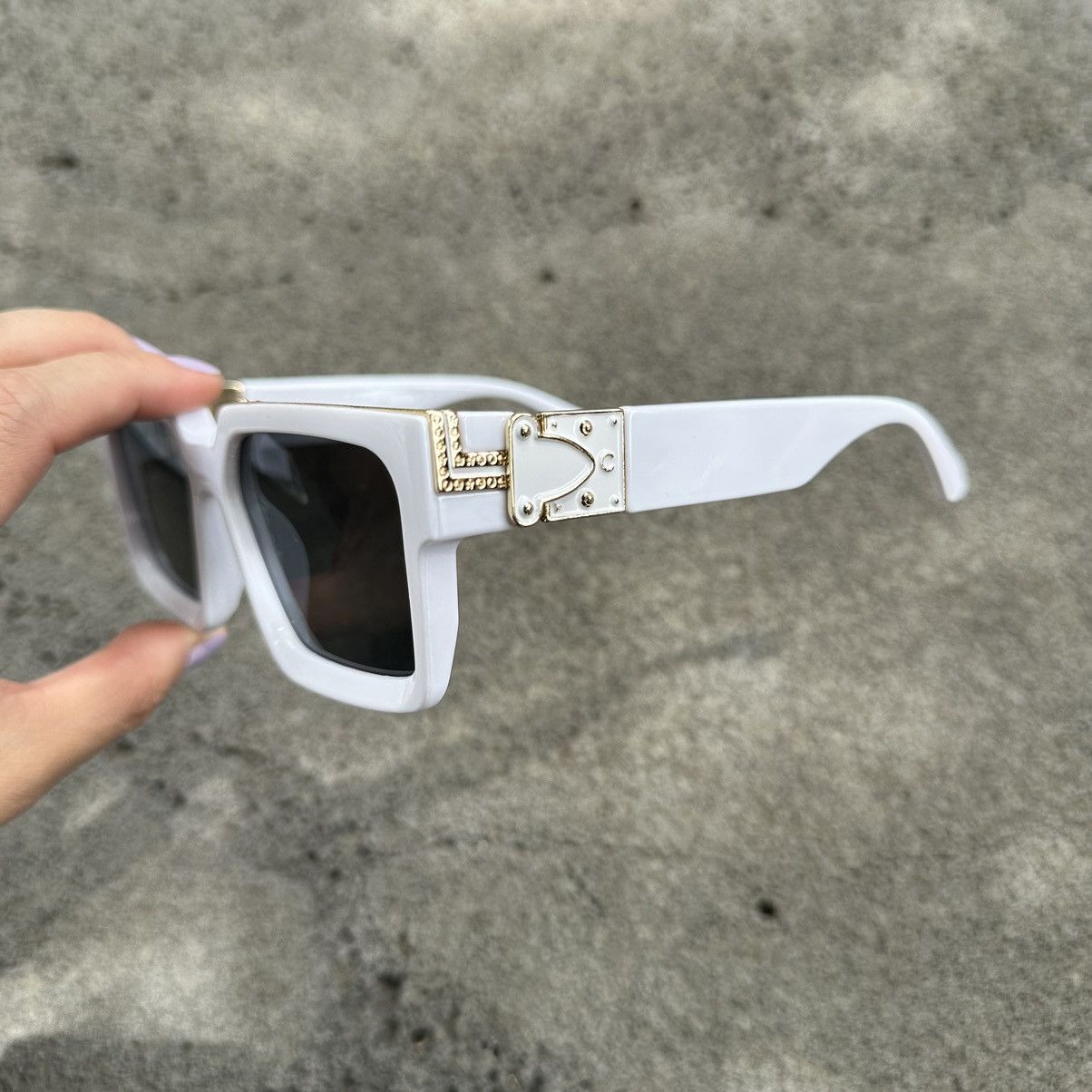 Other Y2K Unisex Sunglasses Retro Fashion Shades QZ1389-01 Size ONE SIZE - 2 Thumbnail