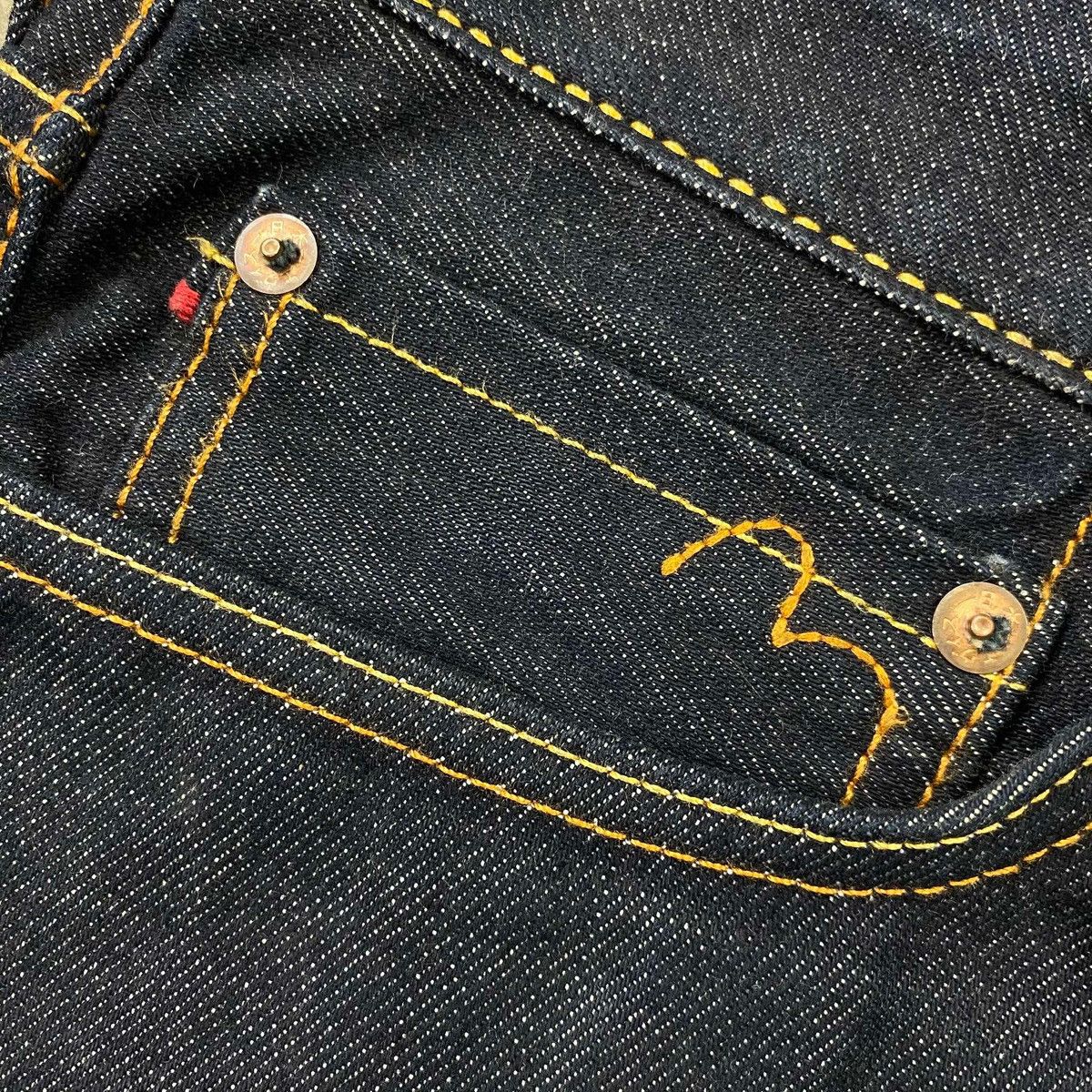 Evisu Embroidered Daicock Selvedge Denim Jeans Size US 31 - 8 Thumbnail