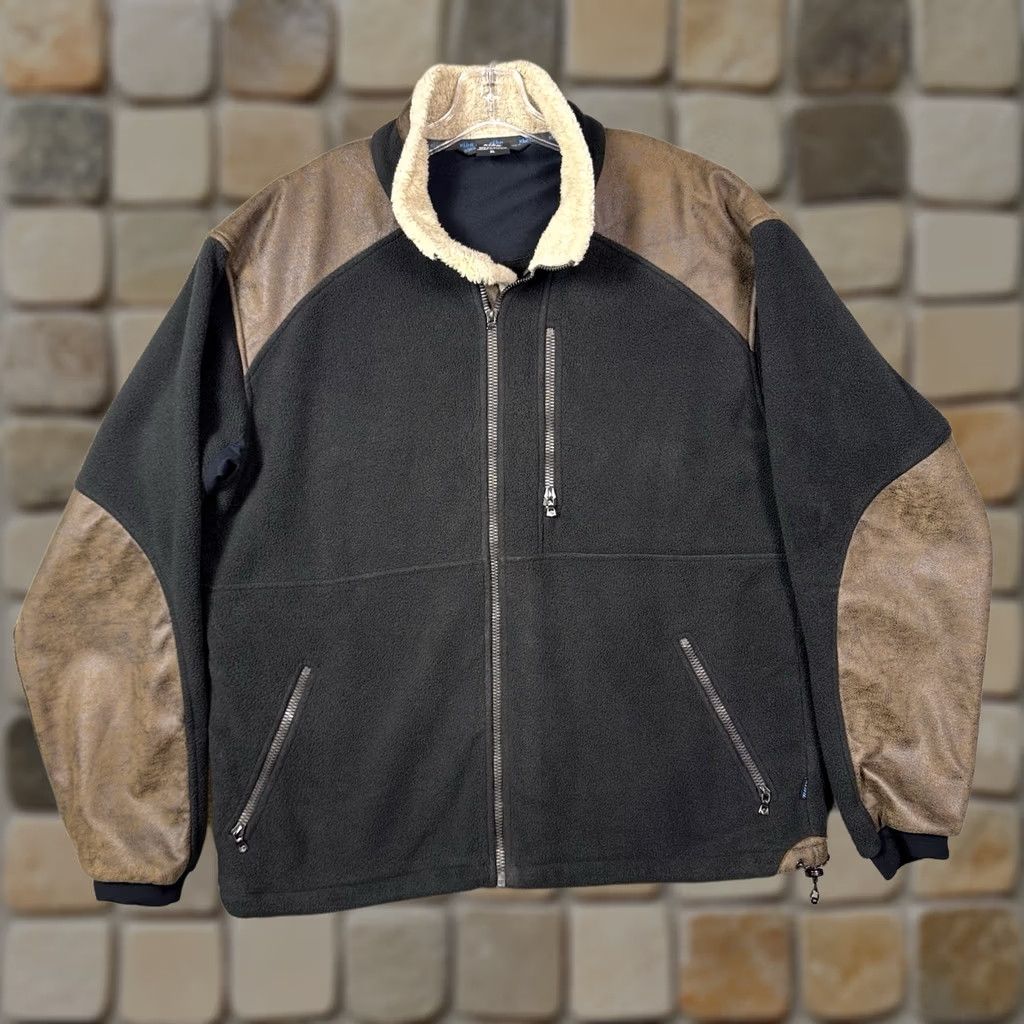 Vintage Kuhl Alpenwurx Jacket Mens XL Full Zip Fleece Suede Sherpa Tech Hike Gorpcore Size US XL / EU 56 / 4 - 1 Thumbnail