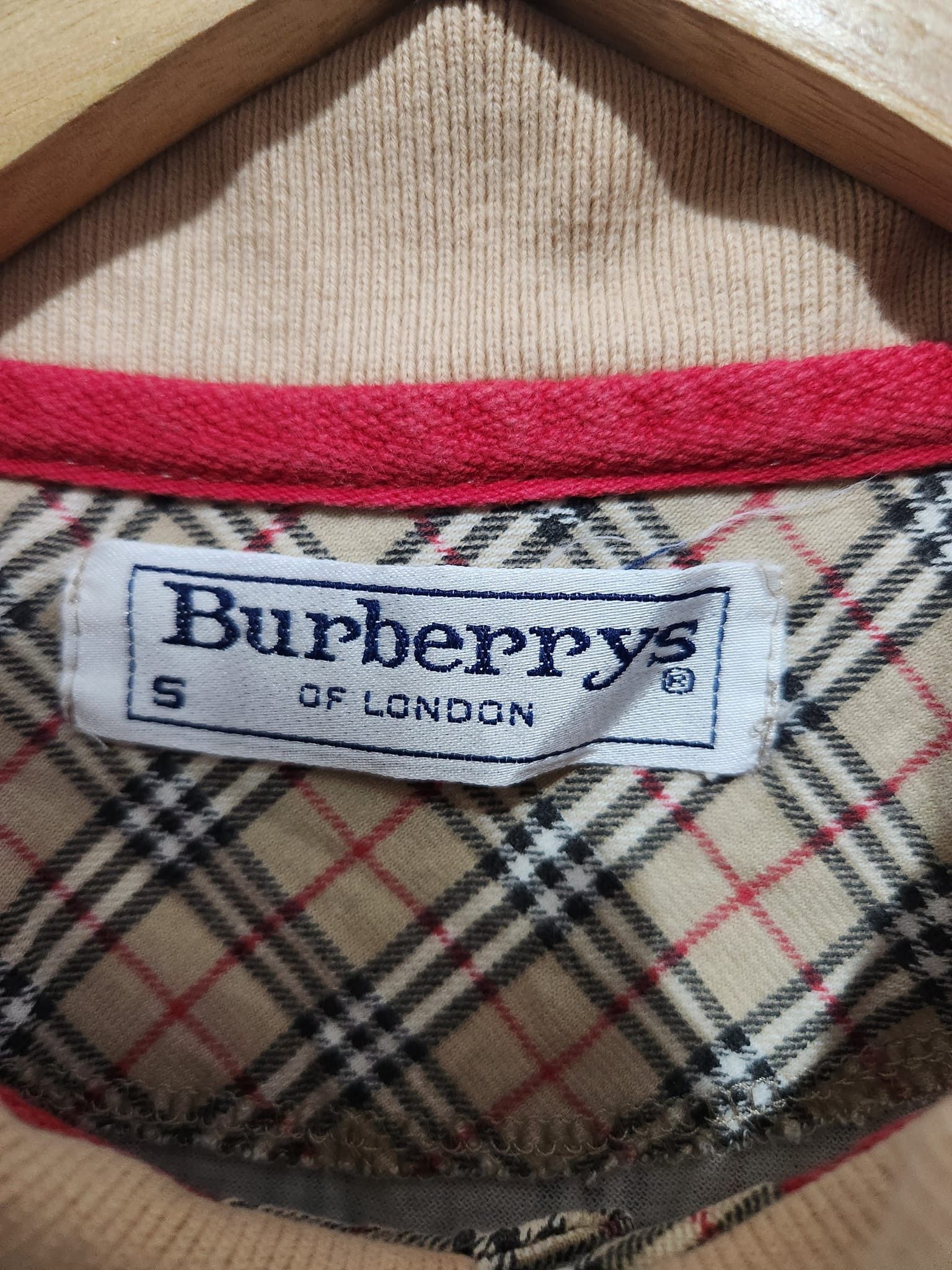 Burberry × Vintage Vintage Burberrys 90s Polo Shirt Nova Checkered Size US S / EU 44-46 / 1 - 3 Thumbnail