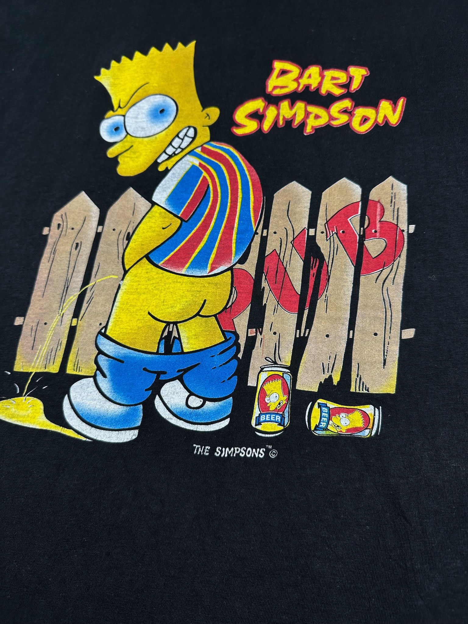 Vintage Vintage 90s Bart Simpson Shirt Size US XL / EU 56 / 4 - 3 Thumbnail