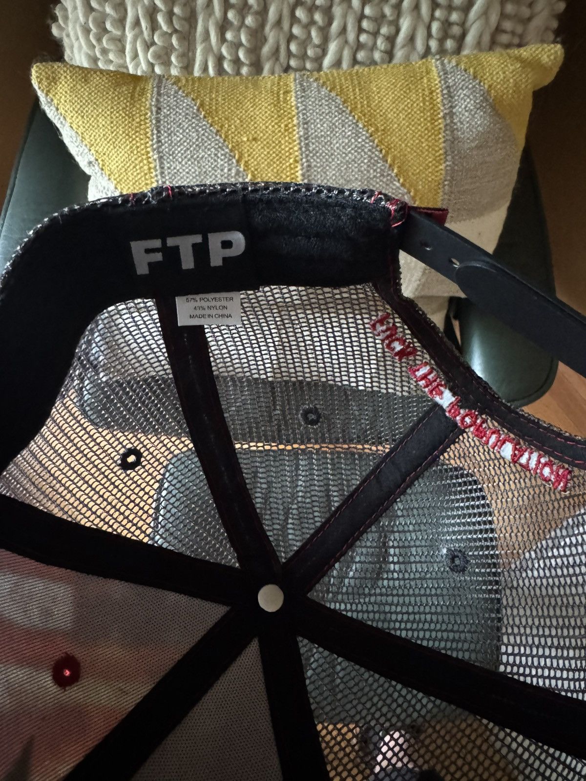 Fuck The Population FTP Pentagon Trucker hat Size ONE SIZE - 3 Thumbnail