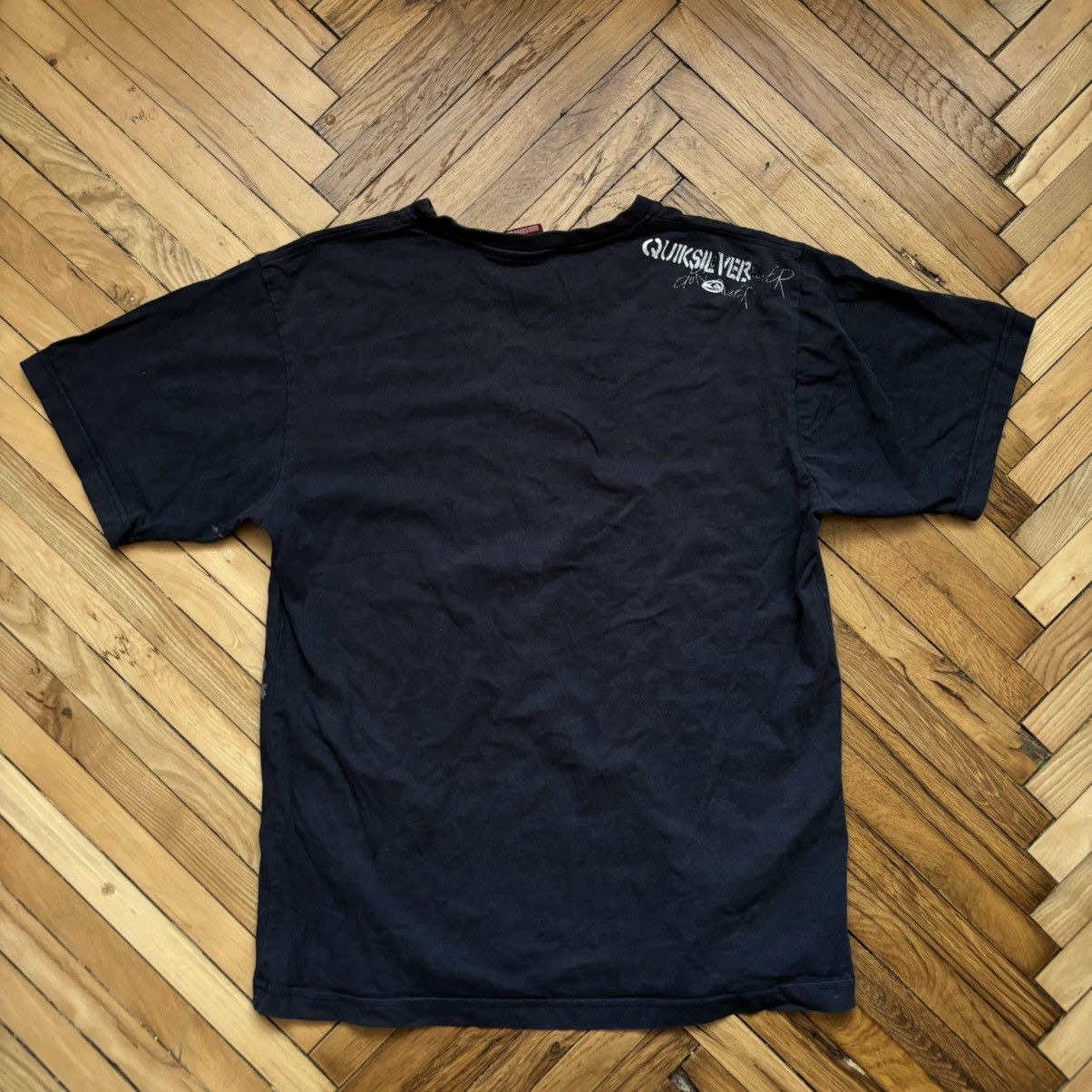 Quiksilver Vintage Y2K Quicksilver Punk T-Shirt Sk8 Size US S / EU 44-46 / 1 - 2 Thumbnail