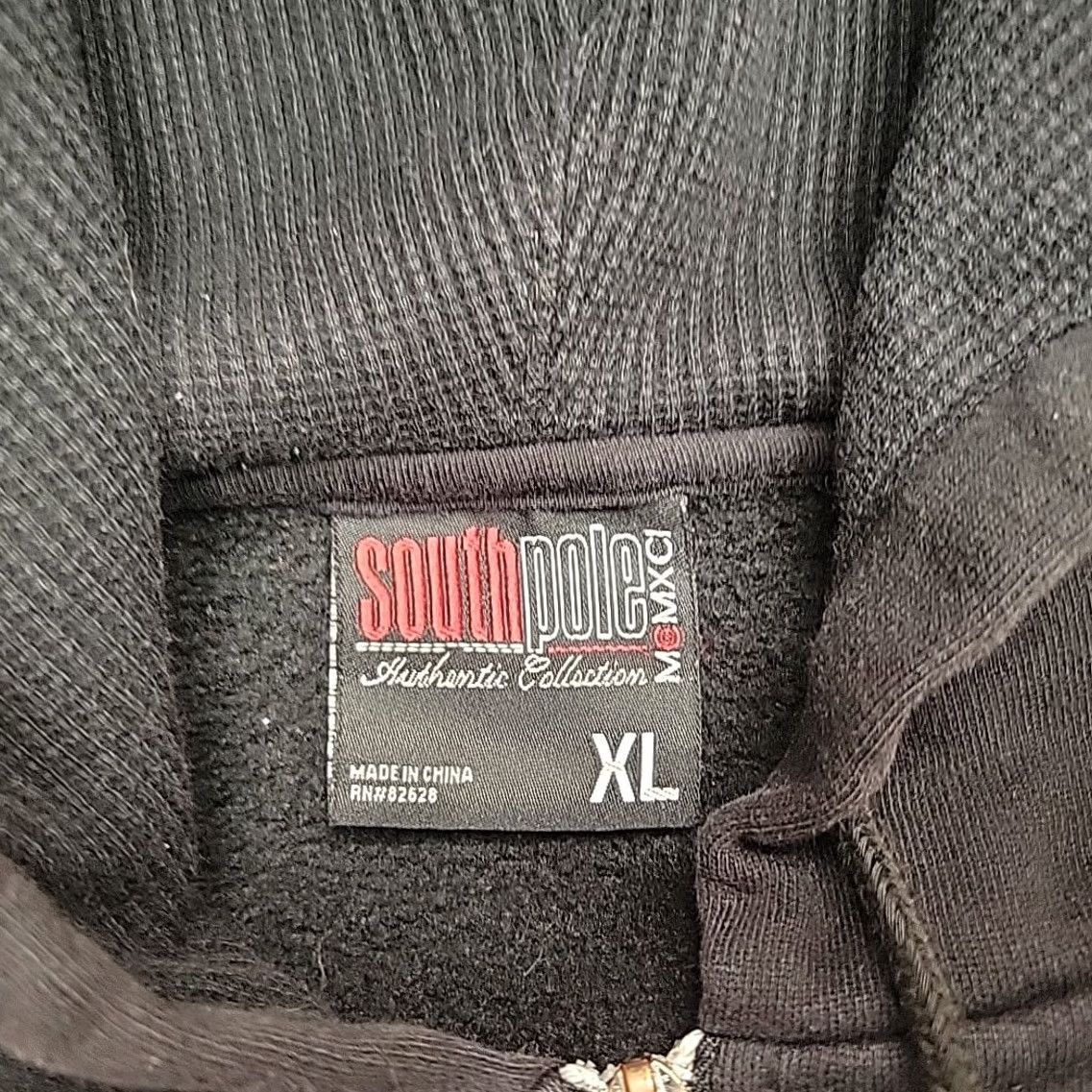 Southpole South Pole Hoodie Women XL Black Red Green Colorblock Hooded Retro Street Skate Outdoor Modern Casual Fashion Hoodie Size XL / US 12-14 / IT 48-50 - 3 Thumbnail