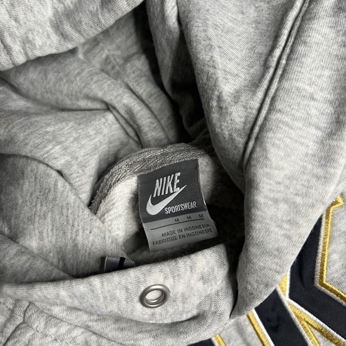 Nike × Vintage Vintage Y2K Nike Spellout Center Swoosh Hoodie Size US M / EU 48-50 / 2 - 4 Thumbnail