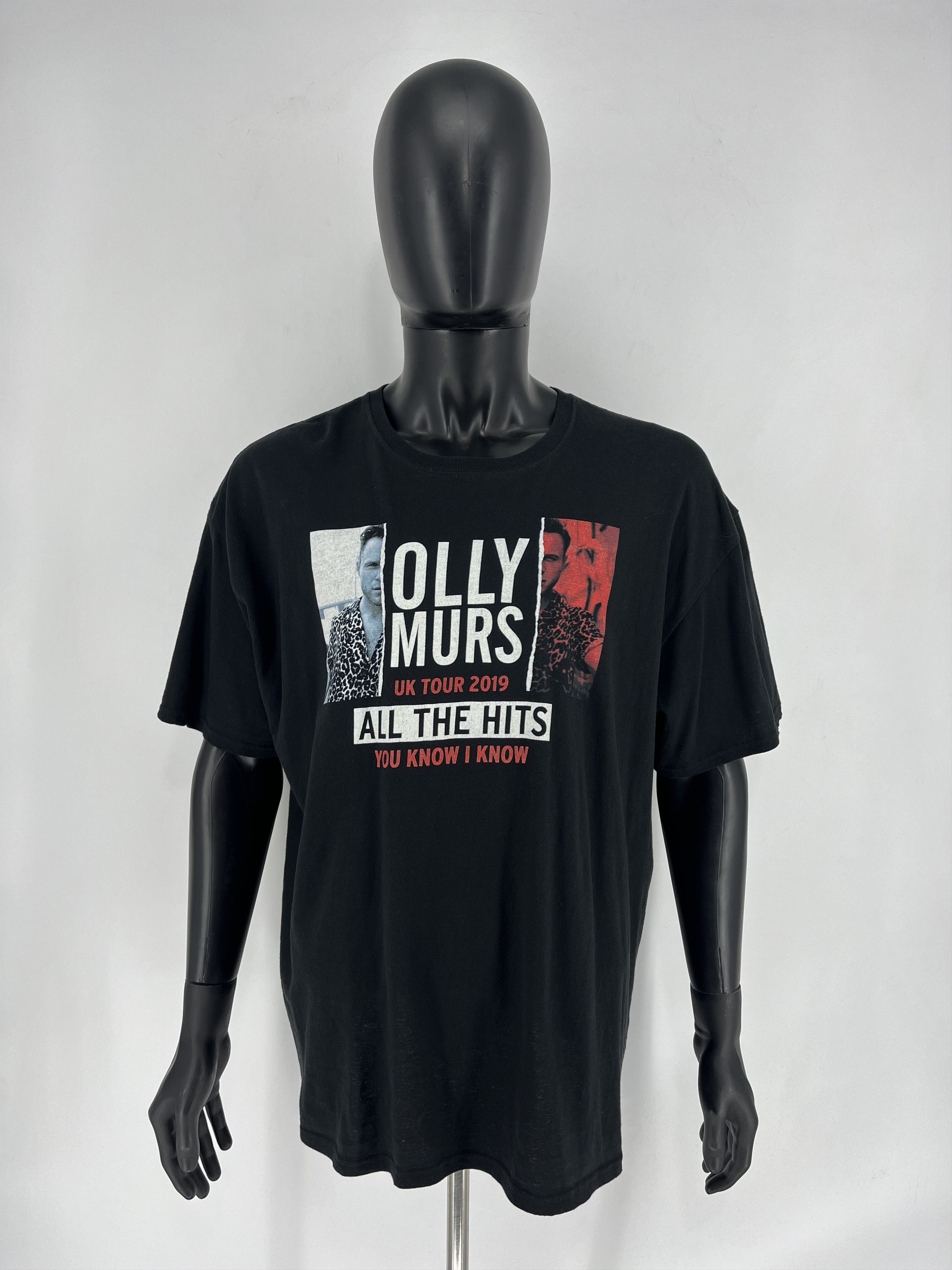 Band Tees Olly Murs Band Tee Tshirts Vintage Size XXL World Tour 2019 Size US XXL / EU 58 / 5 - 2 Thumbnail
