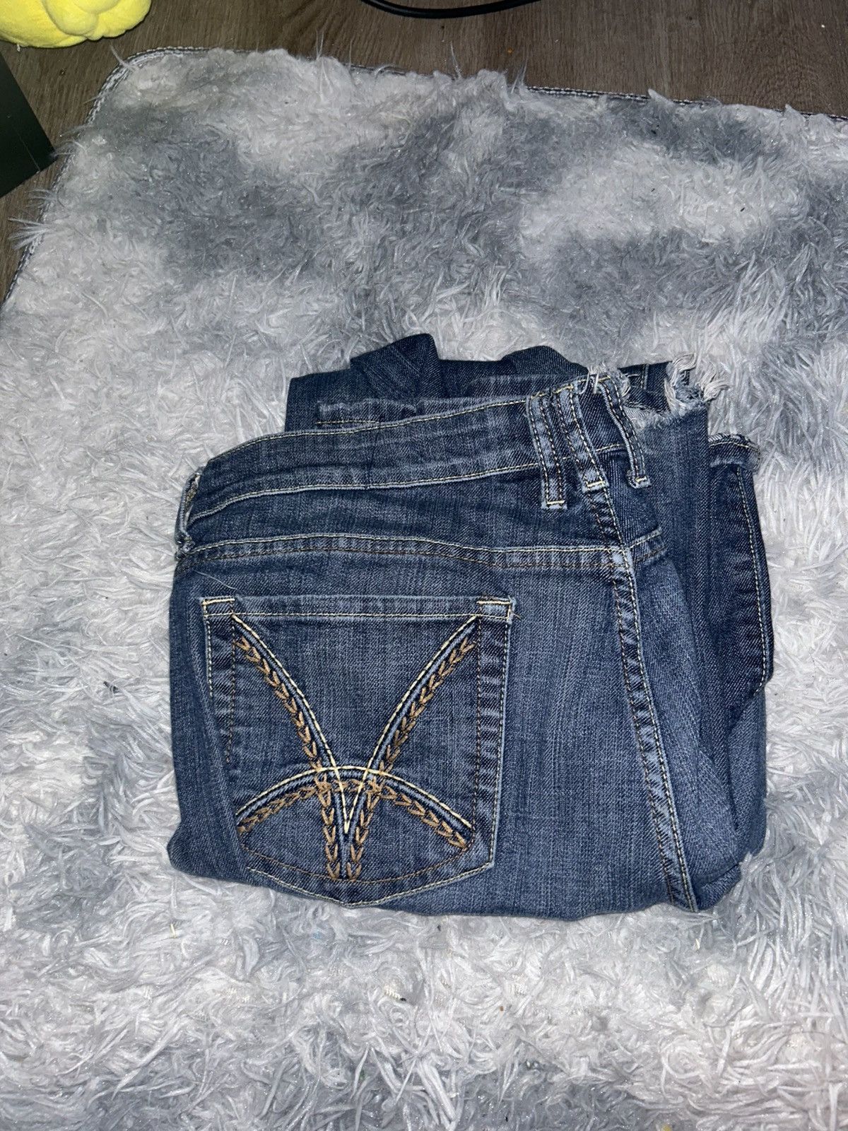 Vintage Y2k mcbling jeans Size 34" / US 12 / IT 48 - 1 Thumbnail