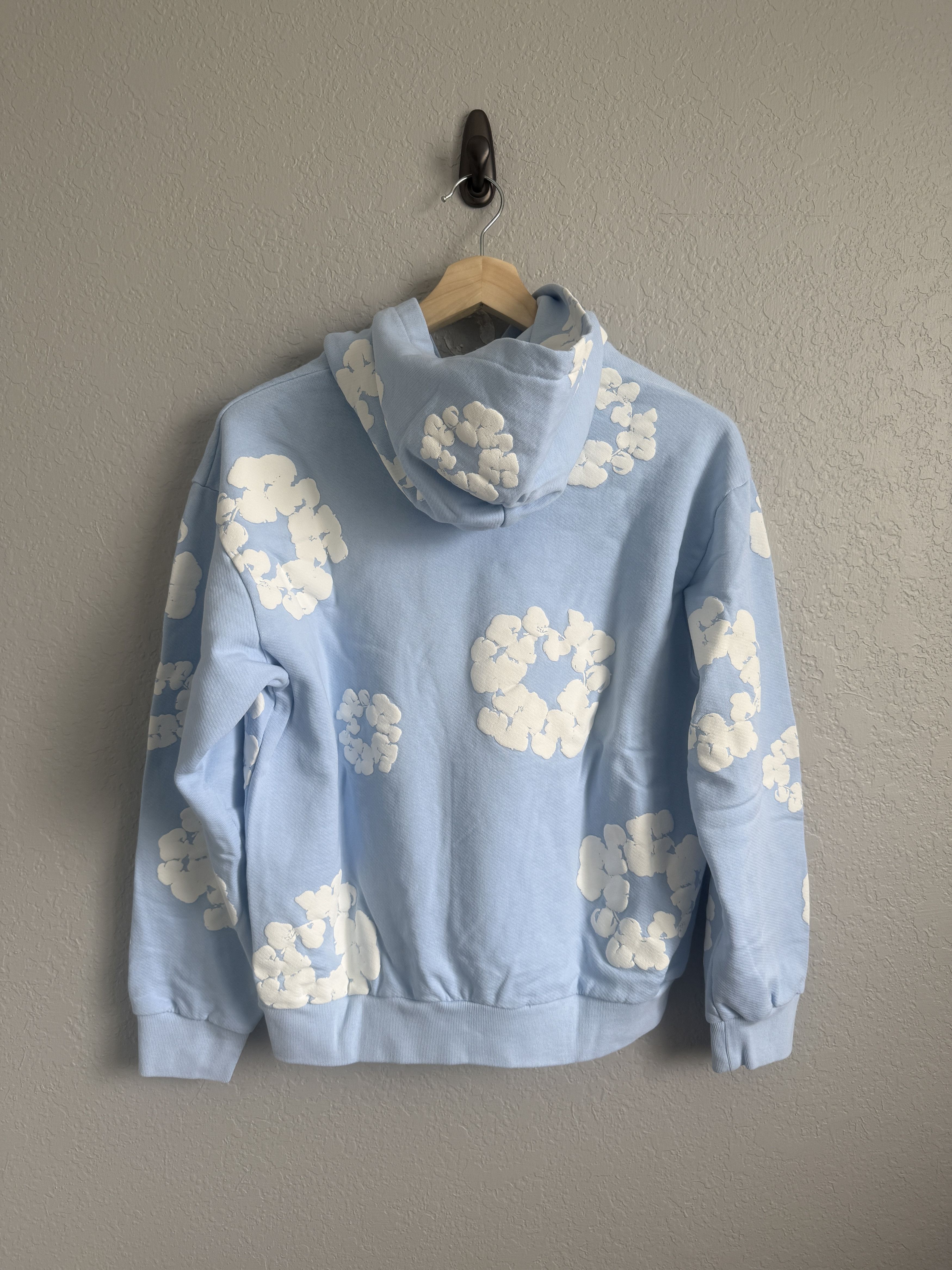 DENIM TEARS Denim Tears Power Blue Hoodie Size S Size US S / EU 44-46 / 1 - 2 Thumbnail