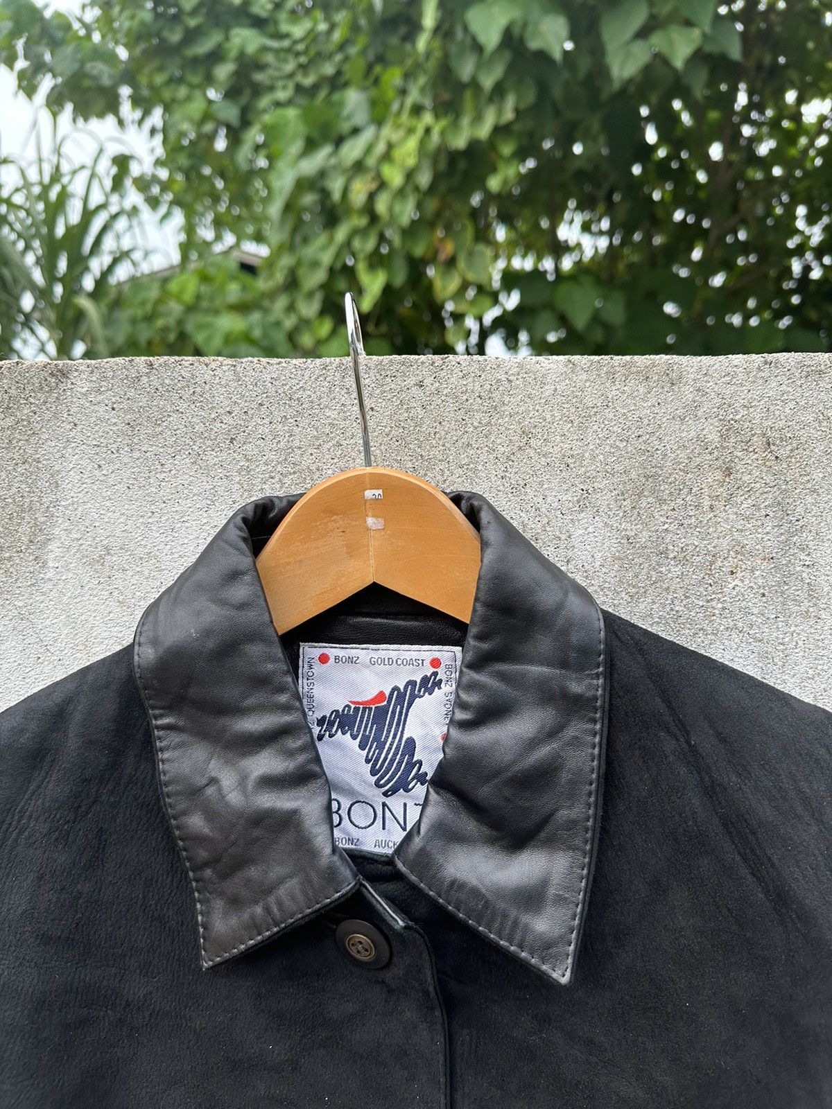 Japanese Brand Bonz leather jacket Size XS / US 0-2 / IT 36-38 - 2 Thumbnail