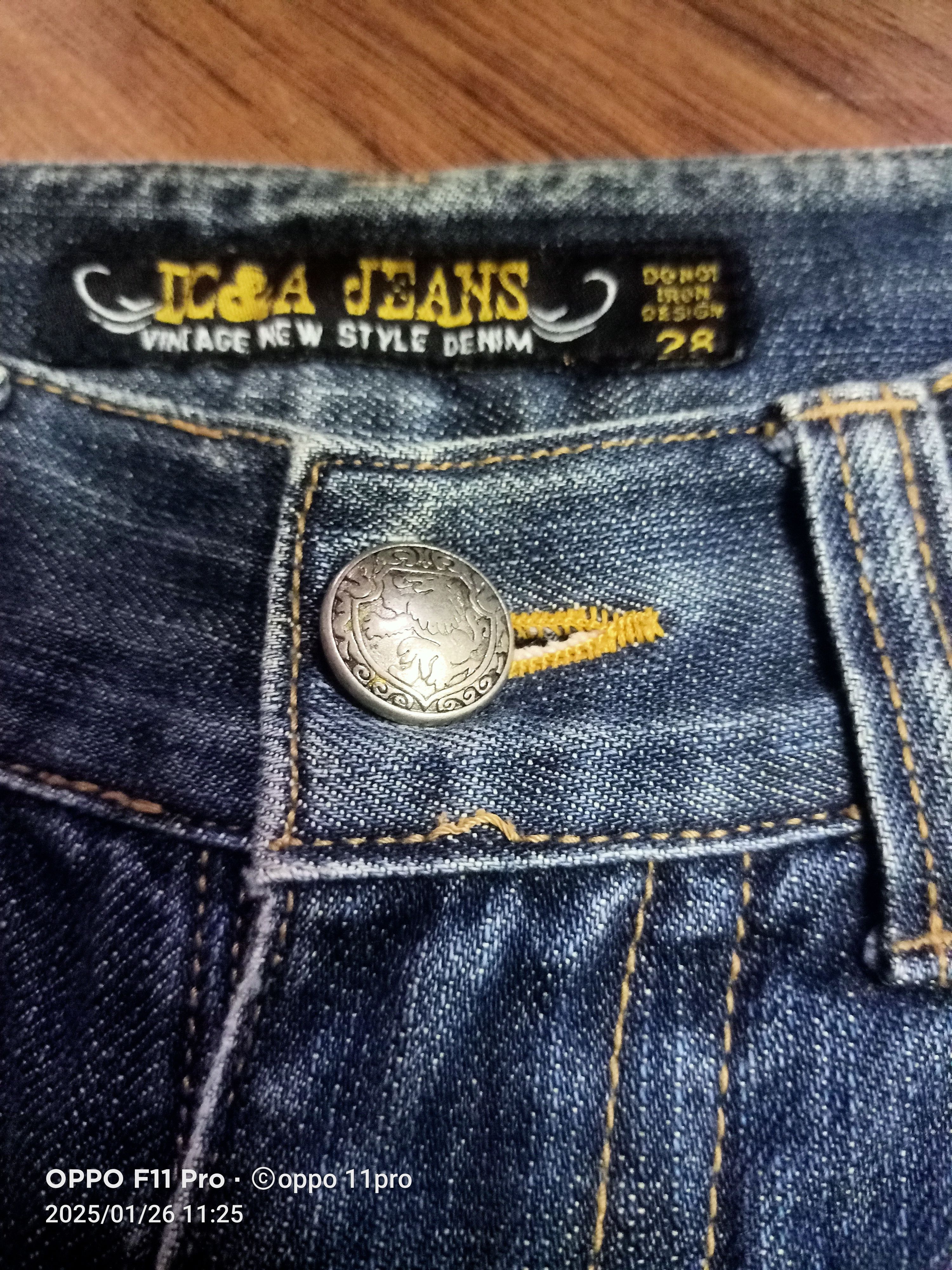 If Six Was Nine × Japanese Brand Robbie William Tour Denim Dc&Ac Denim Flare Size US 31 - 3 Thumbnail