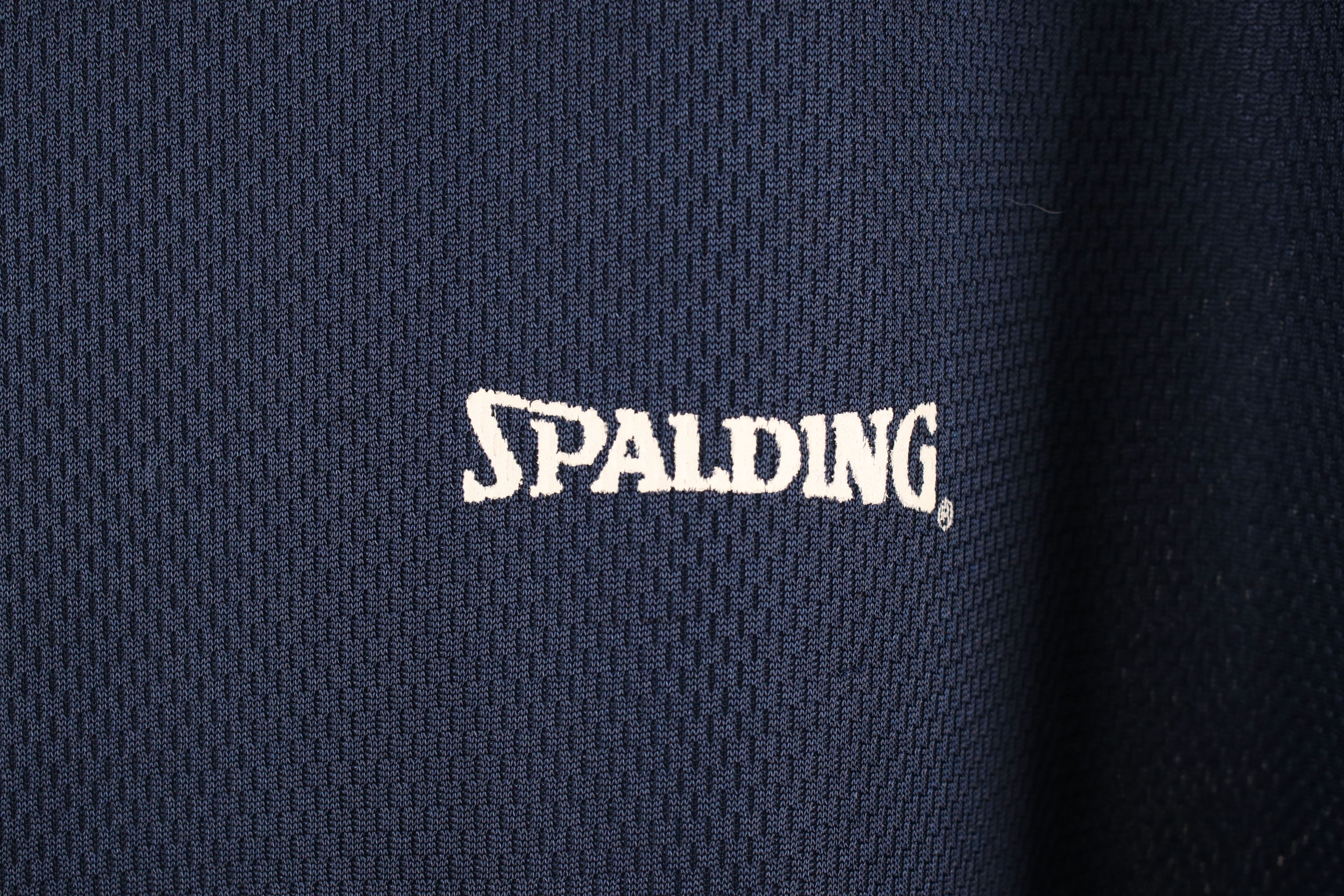 Spalding × Vintage Vintage 90s Spalding Basketball Sleeveless Muscle T-Shirt Size US XXL / EU 58 / 5 - 4 Thumbnail