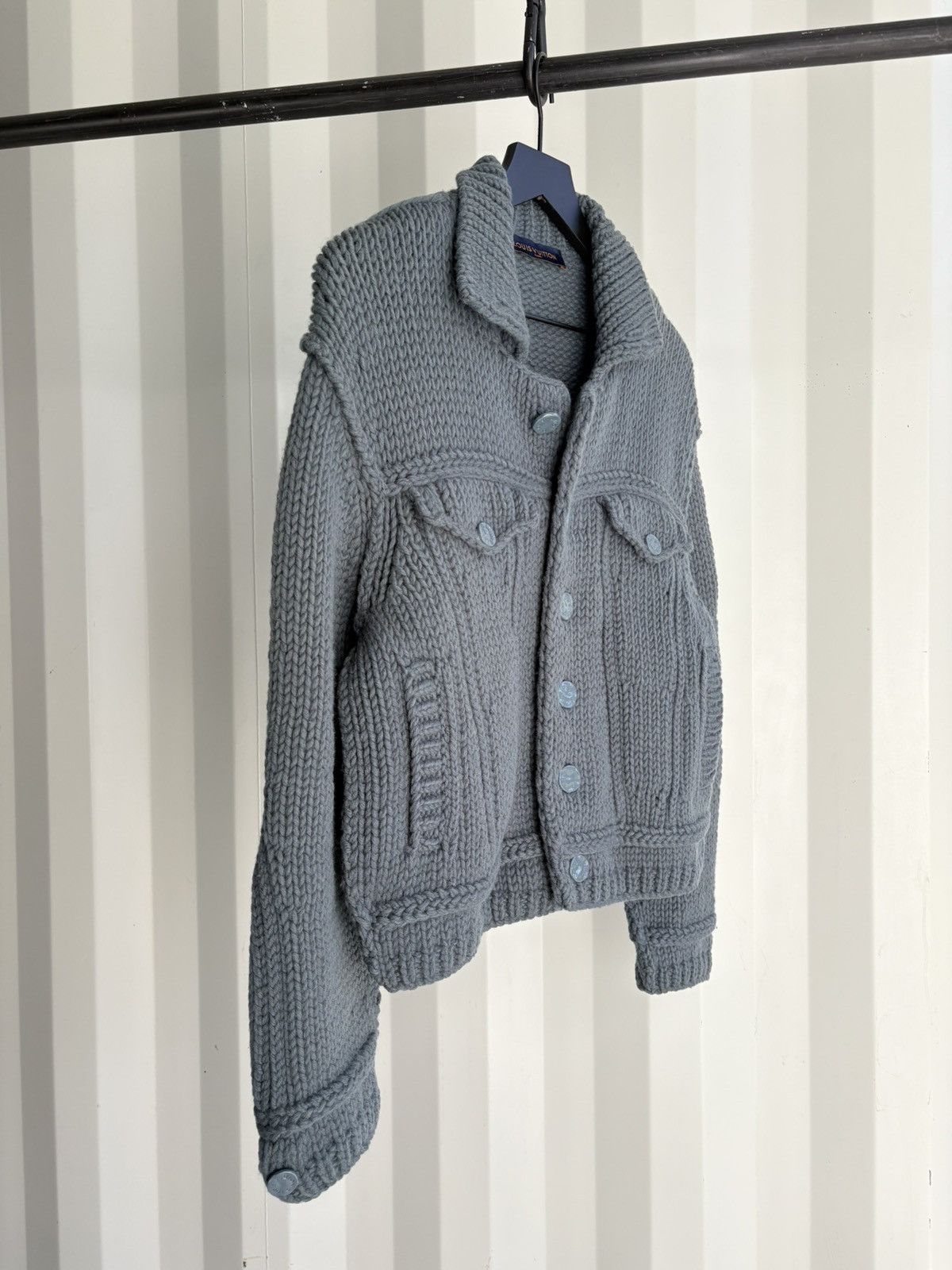 Louis Vuitton Knit Trucker Jacket Size US S / EU 44-46 / 1 - 3 Thumbnail