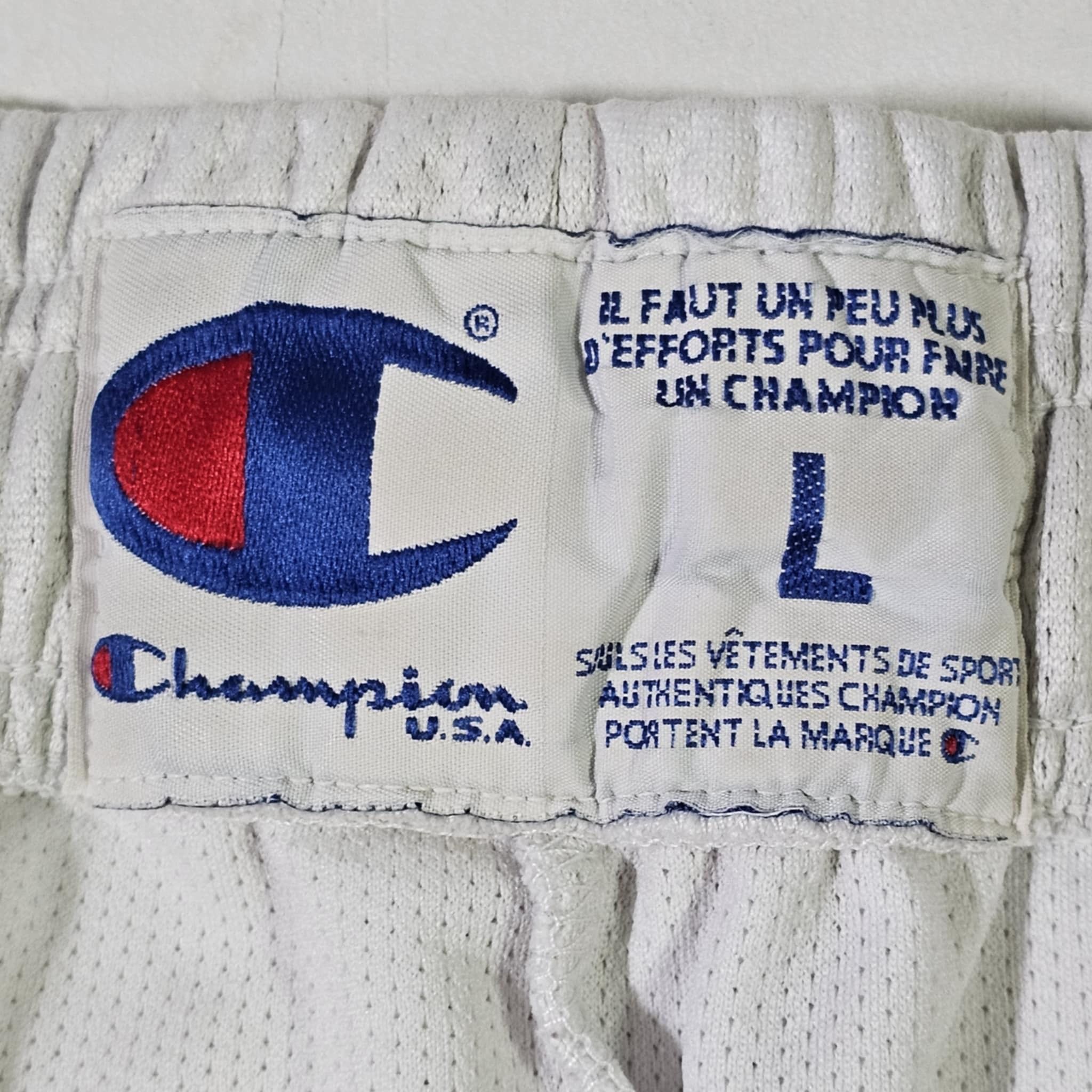 Champion × NBA × Vintage Portland Trail Blazers Vintage 90s Basketball Shorts Size US 40 / EU 56 - 7 Thumbnail