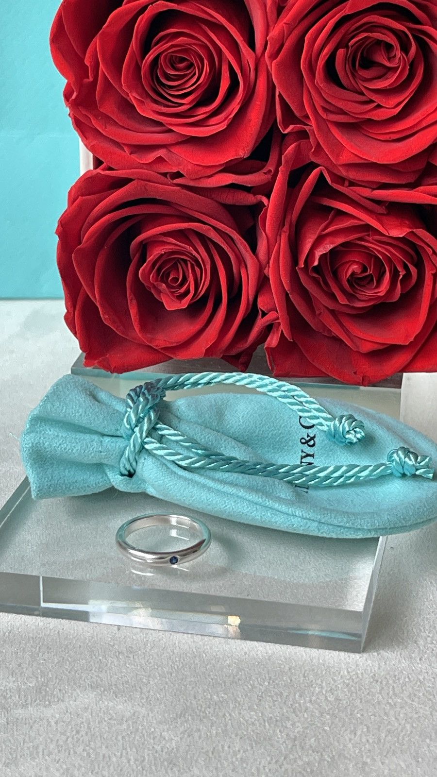 Tiffany & Co. Tiffany & Co Silver Peretti Blue Sapphire Ring 5 NEW $450 Size ONE SIZE - 7 Thumbnail