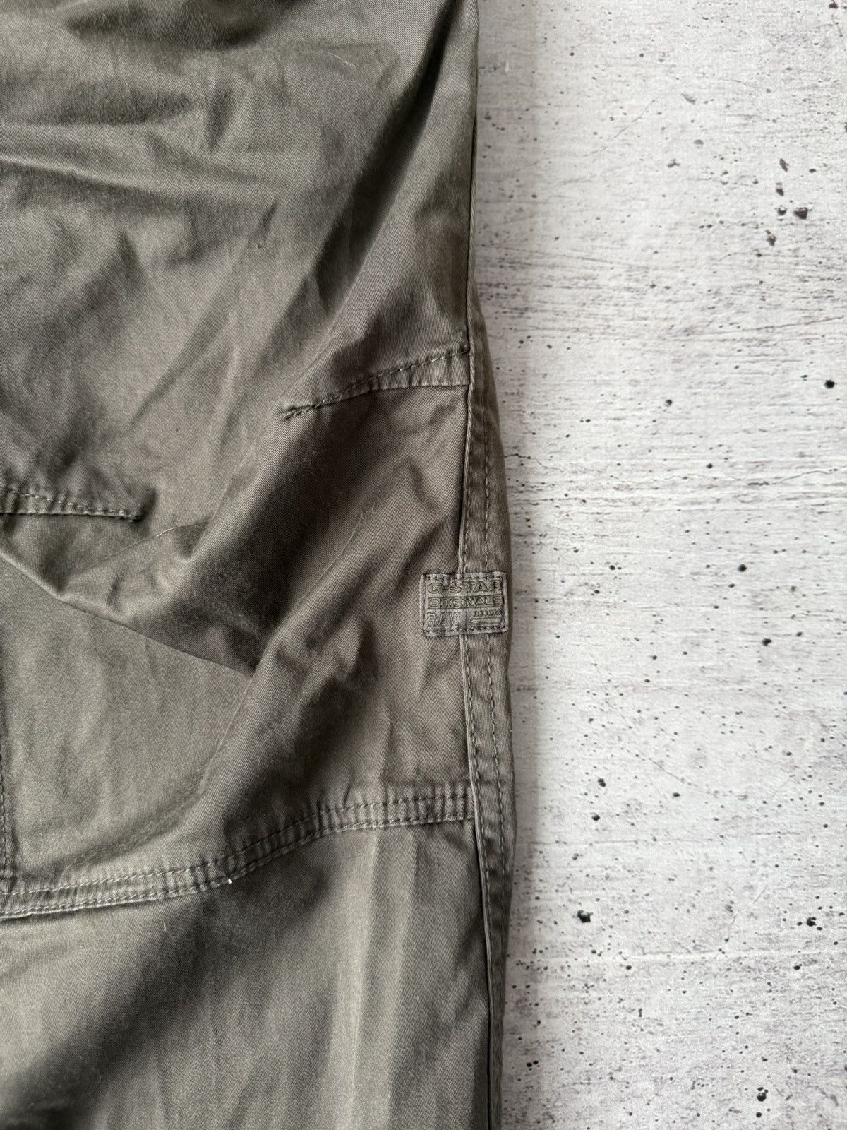 G-Star G-Star RAW Rovic Zip 3D Straight Tapered Cargo Pants Olive Size US 32 / EU 48 - 6 Thumbnail