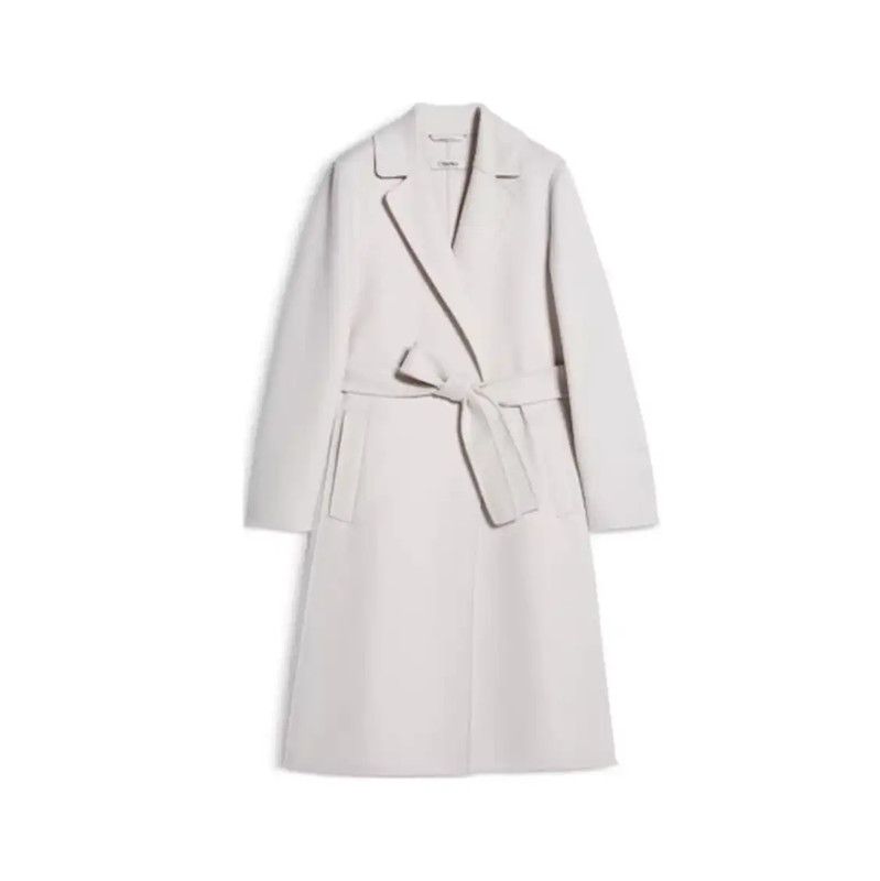 Max Mara MaxMara White Women's Coat for Elegant Styling 0089 Size S / US 4 / IT 40 - 1 Thumbnail