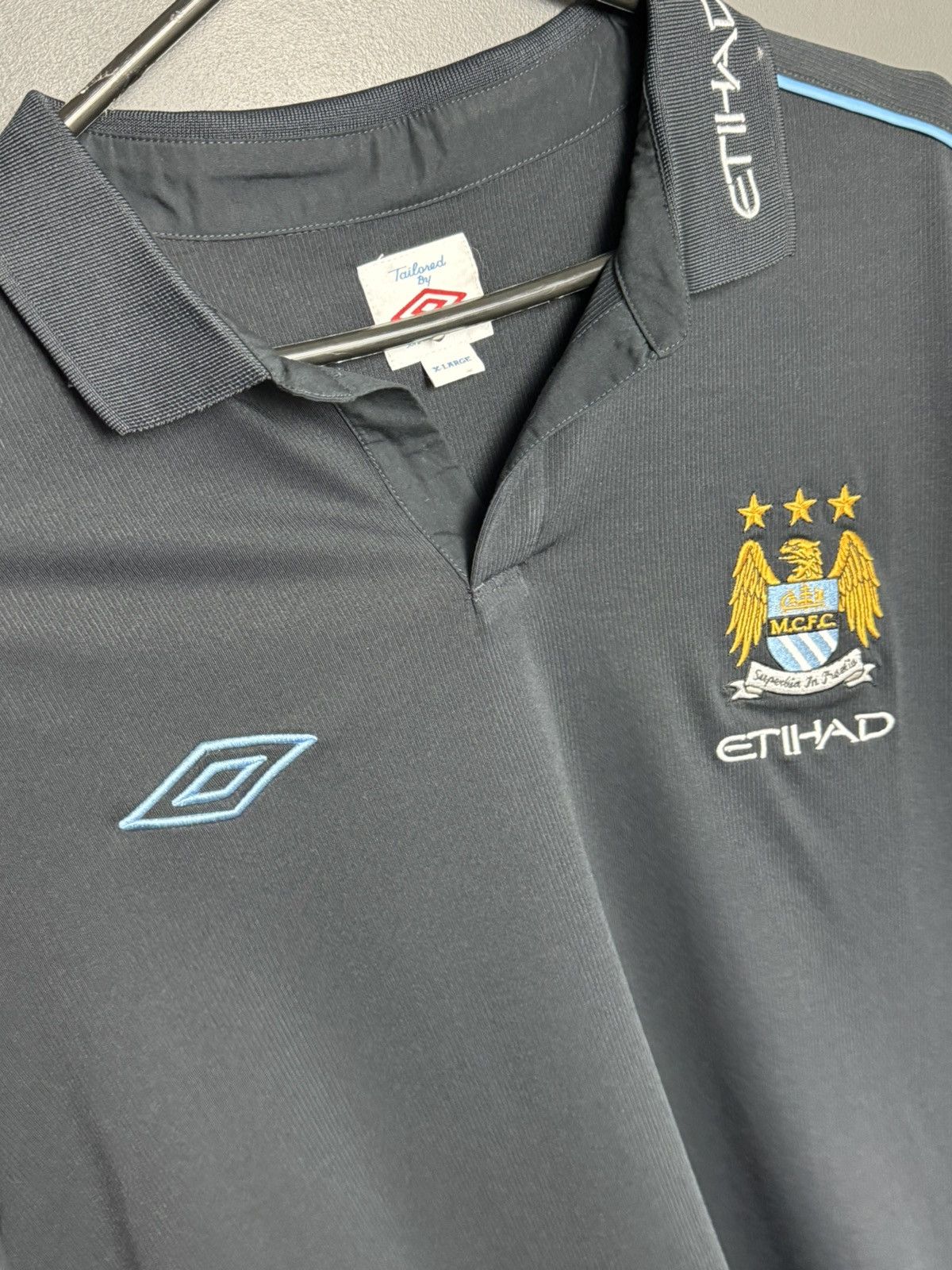 Umbro Manchester City Training Football T-Shirt Size US XL / EU 56 / 4 - 3 Thumbnail