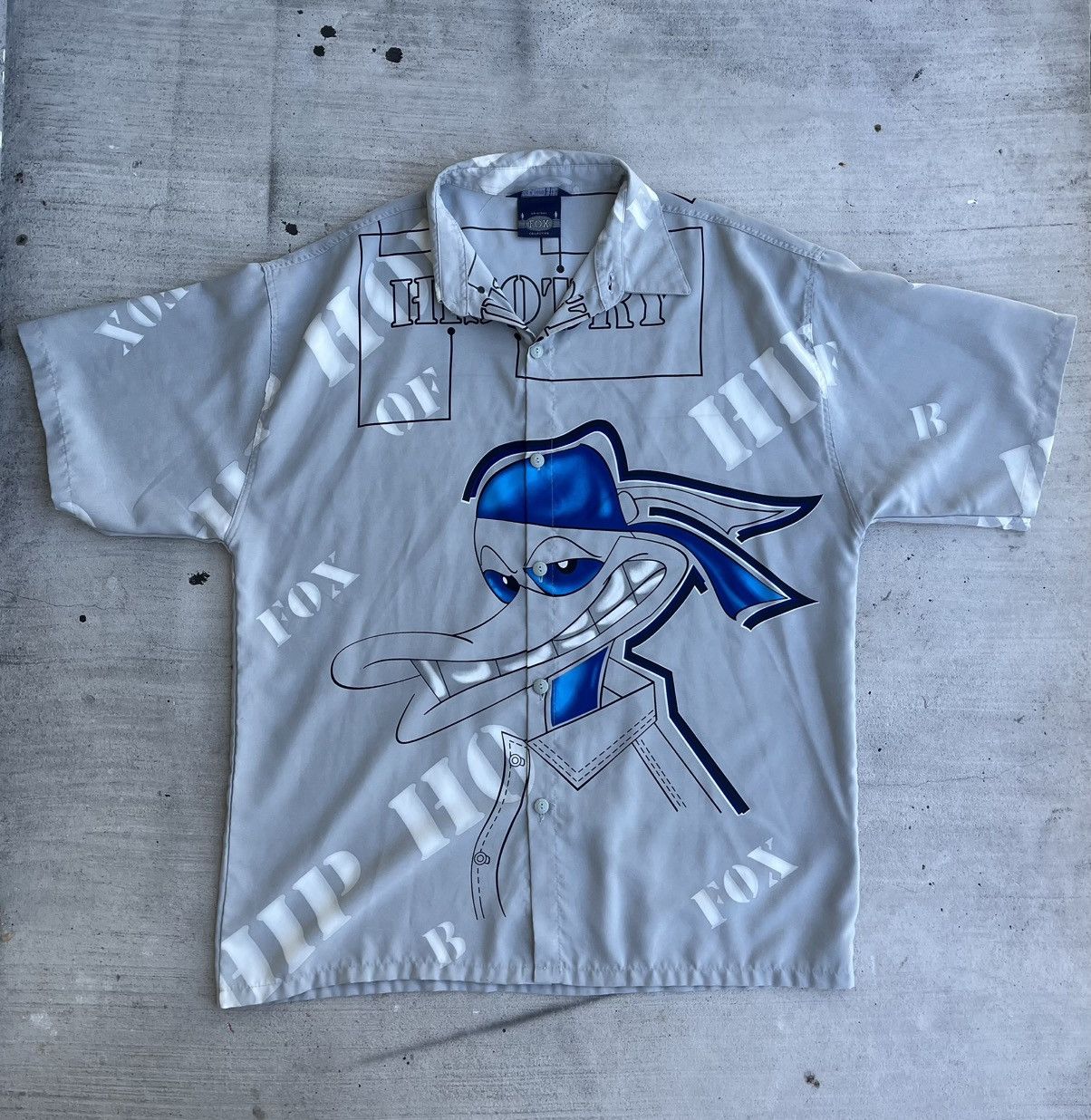 Fox Racing Vintage FOX Collection "History of Hip Hop" Shirt – XL – Y2K Size US XL / EU 56 / 4 - 1 Thumbnail