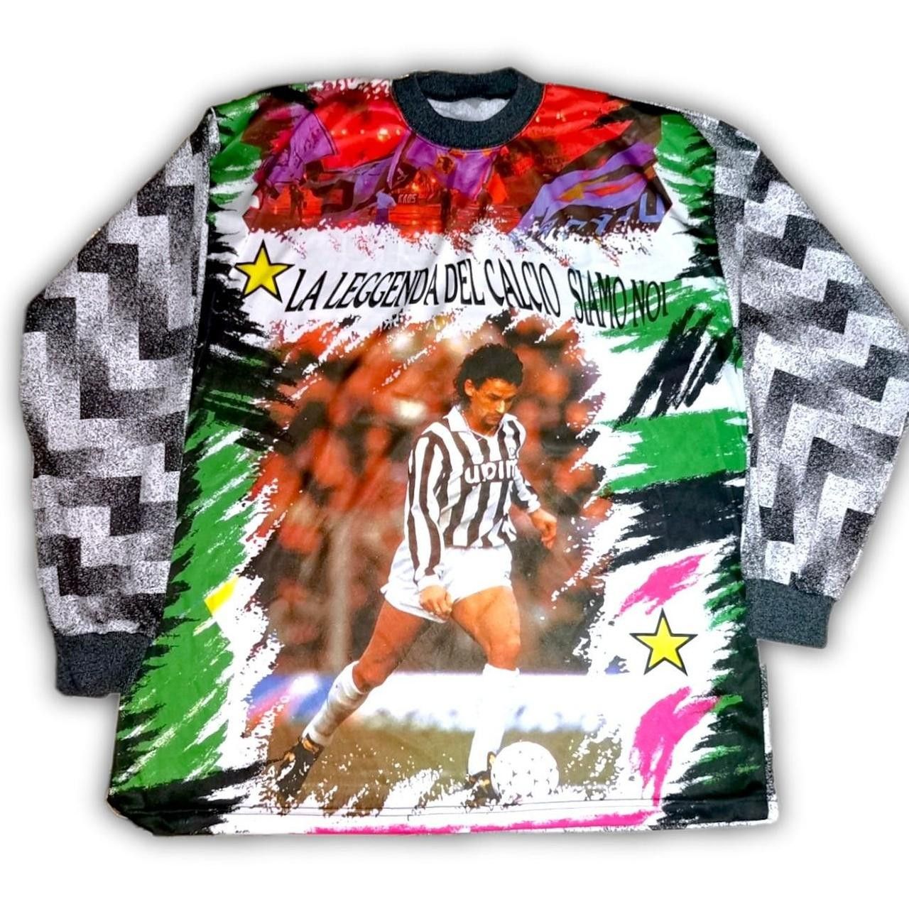 Other Fc Juventus 1992 1993 1994 1995 fan Shirt sleeves Nostalgia Size US XL / EU 56 / 4 - 5 Thumbnail